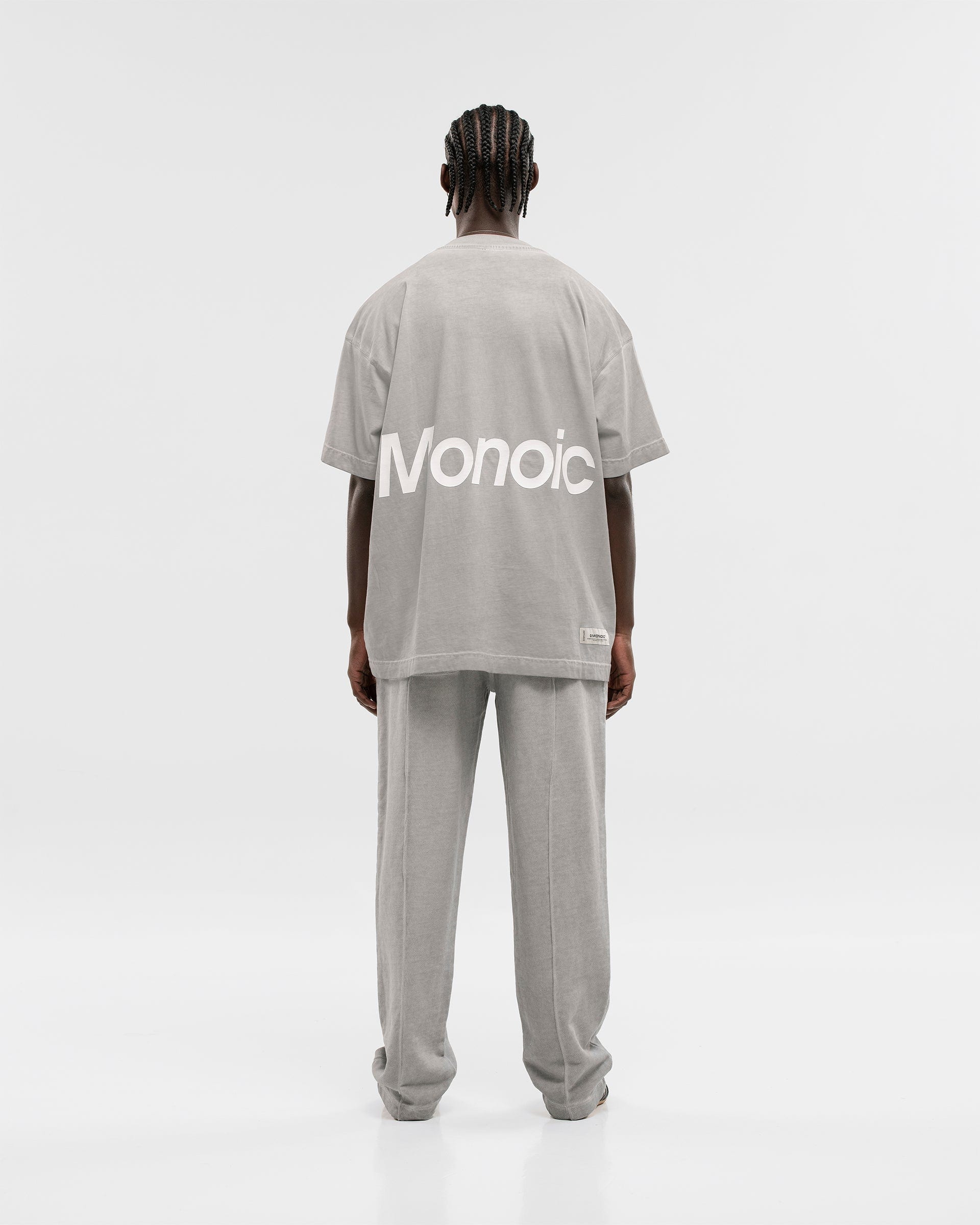 Camiseta Logo Oversized V2 - Gris Desgastado - imagen 4