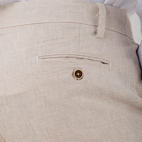 PANTALON 100% LINO HOMBRE - imagen 4