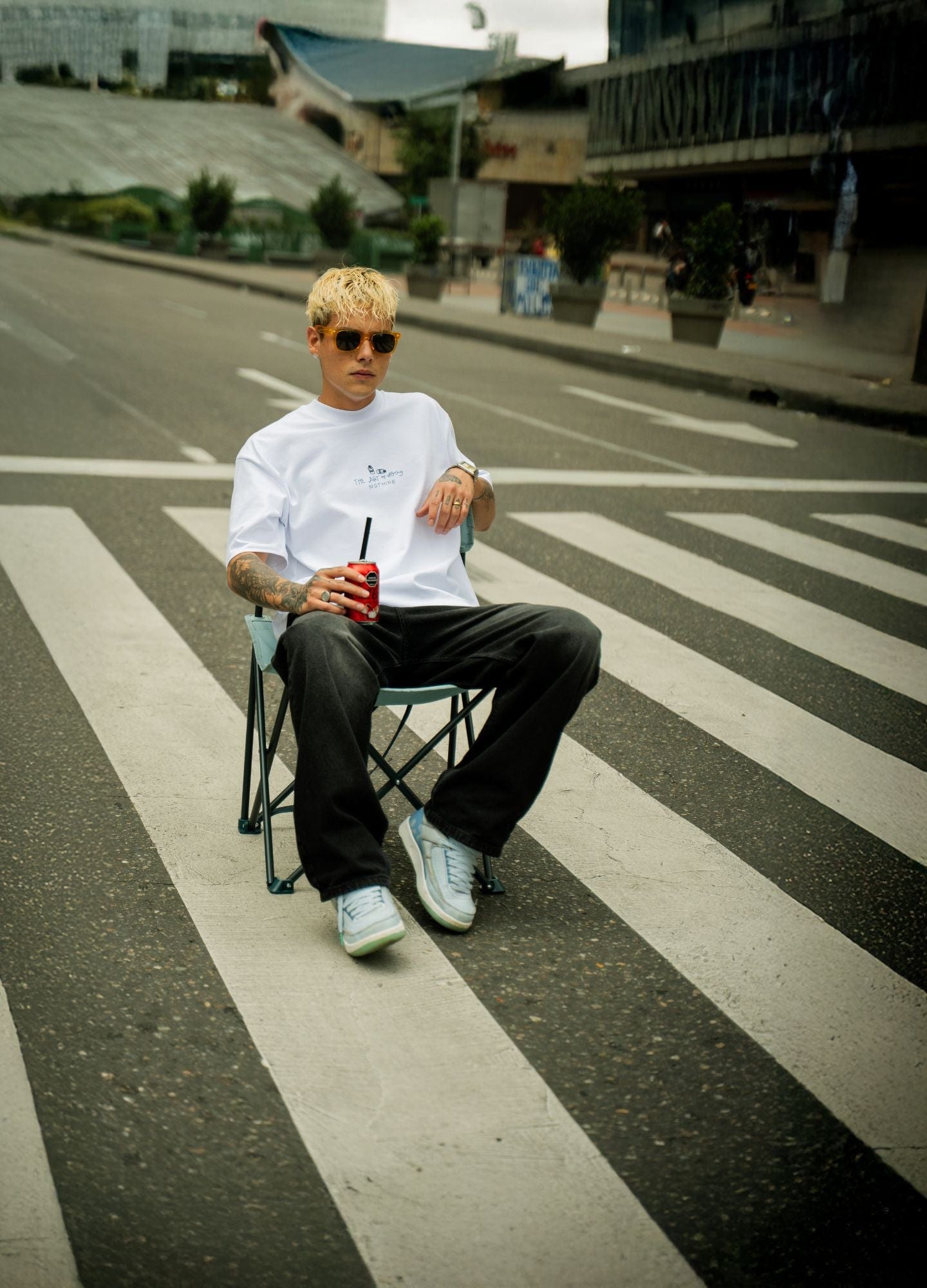 The Art Of Doing Nothing Oversized - Blanco - imagen 5
