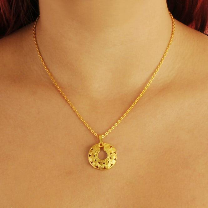Cadena Nariguera de Círculos Quimbaya - imagen 2
