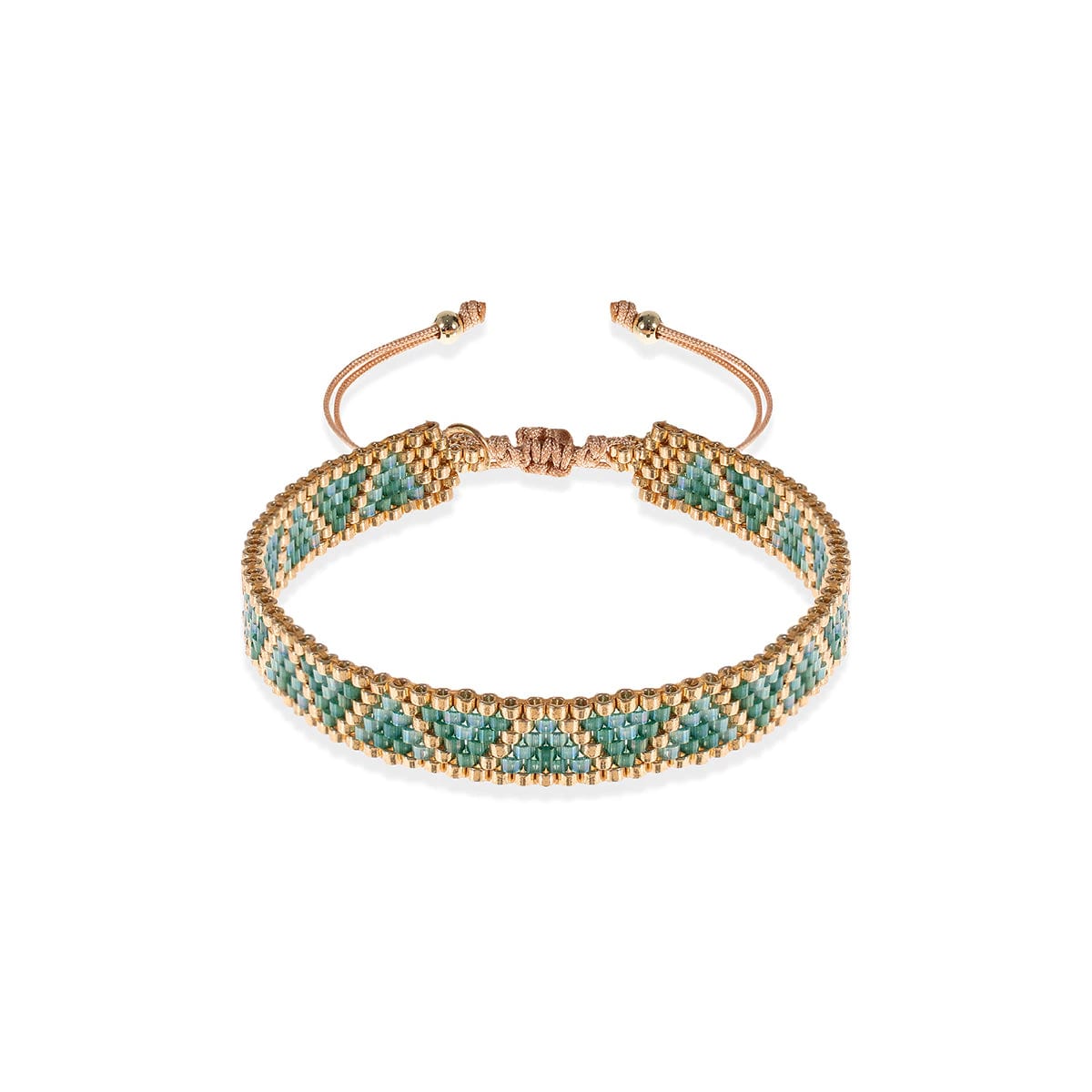 Sahara Miyuki Bracelet | Emerald - imagen 1