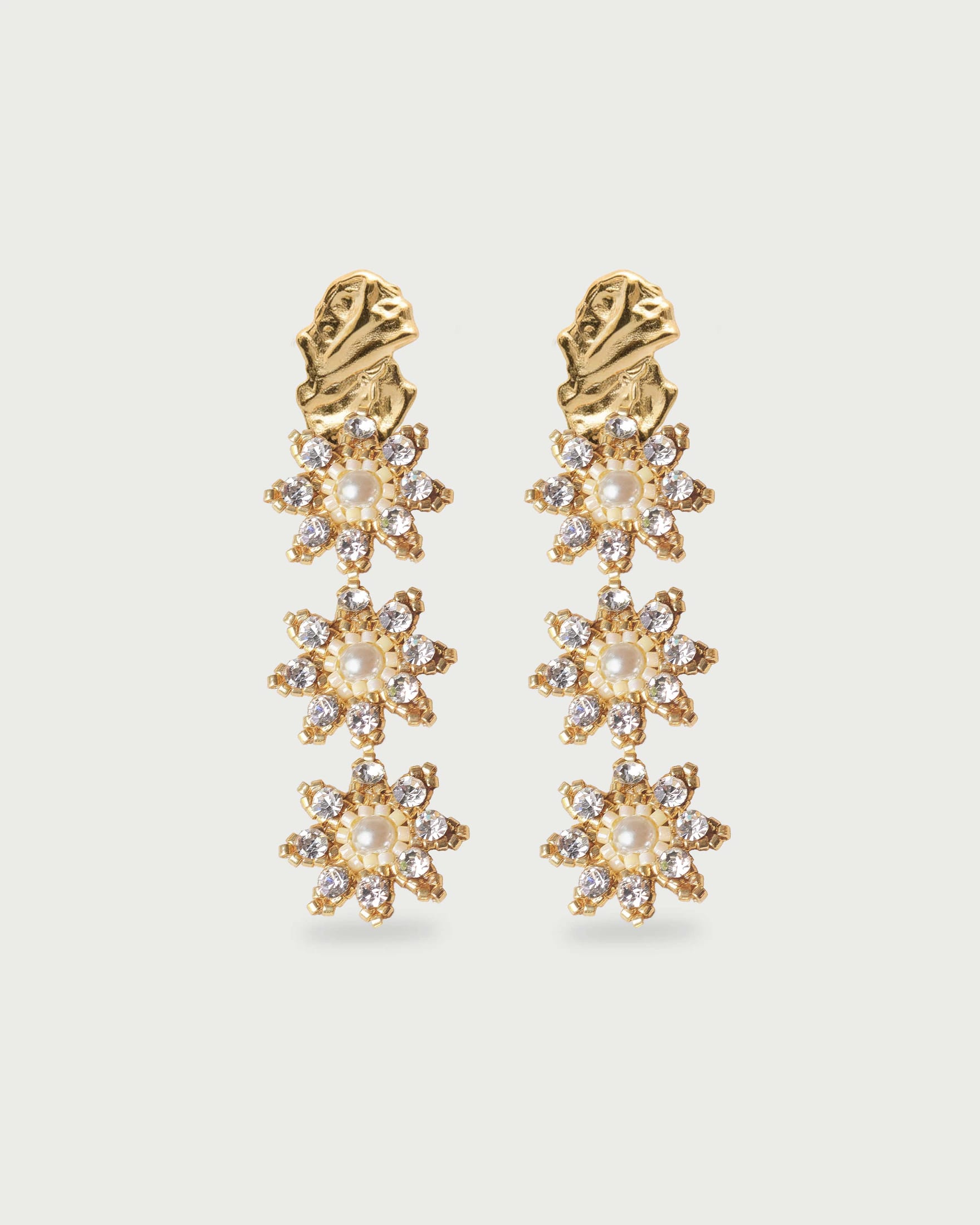 Aretes Largos Miyuki - imagen 1