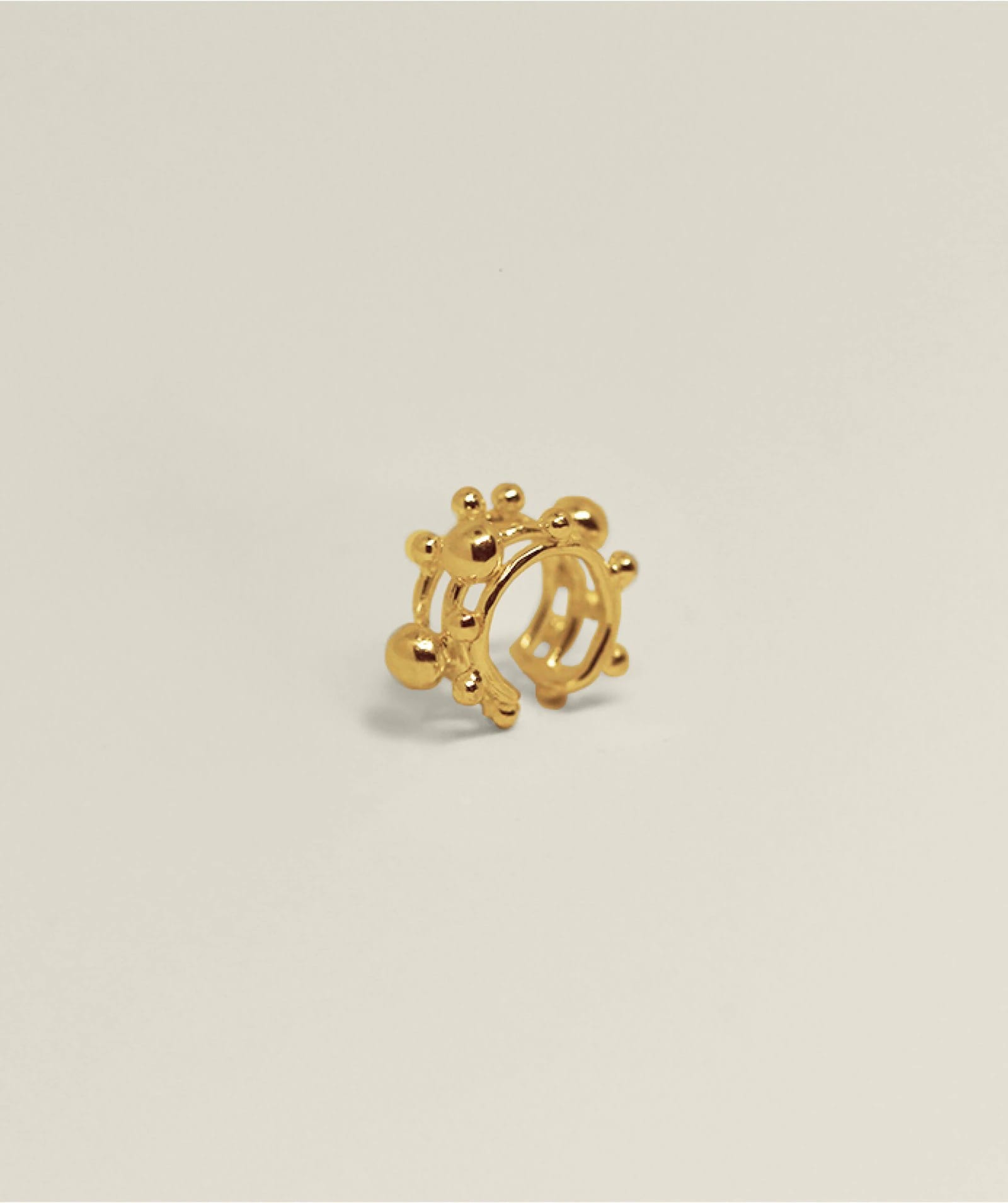 San Goli Ear Cuff Gold - imagen 1