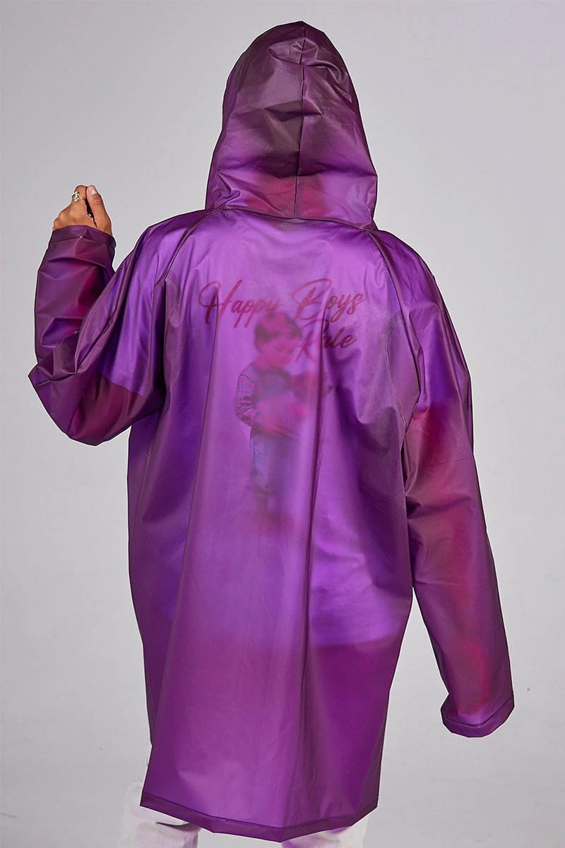 Capa Lluvia Morado Chic - imagen 10