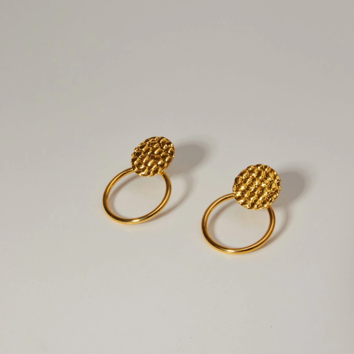 Circle Duo Studs - imagen 1