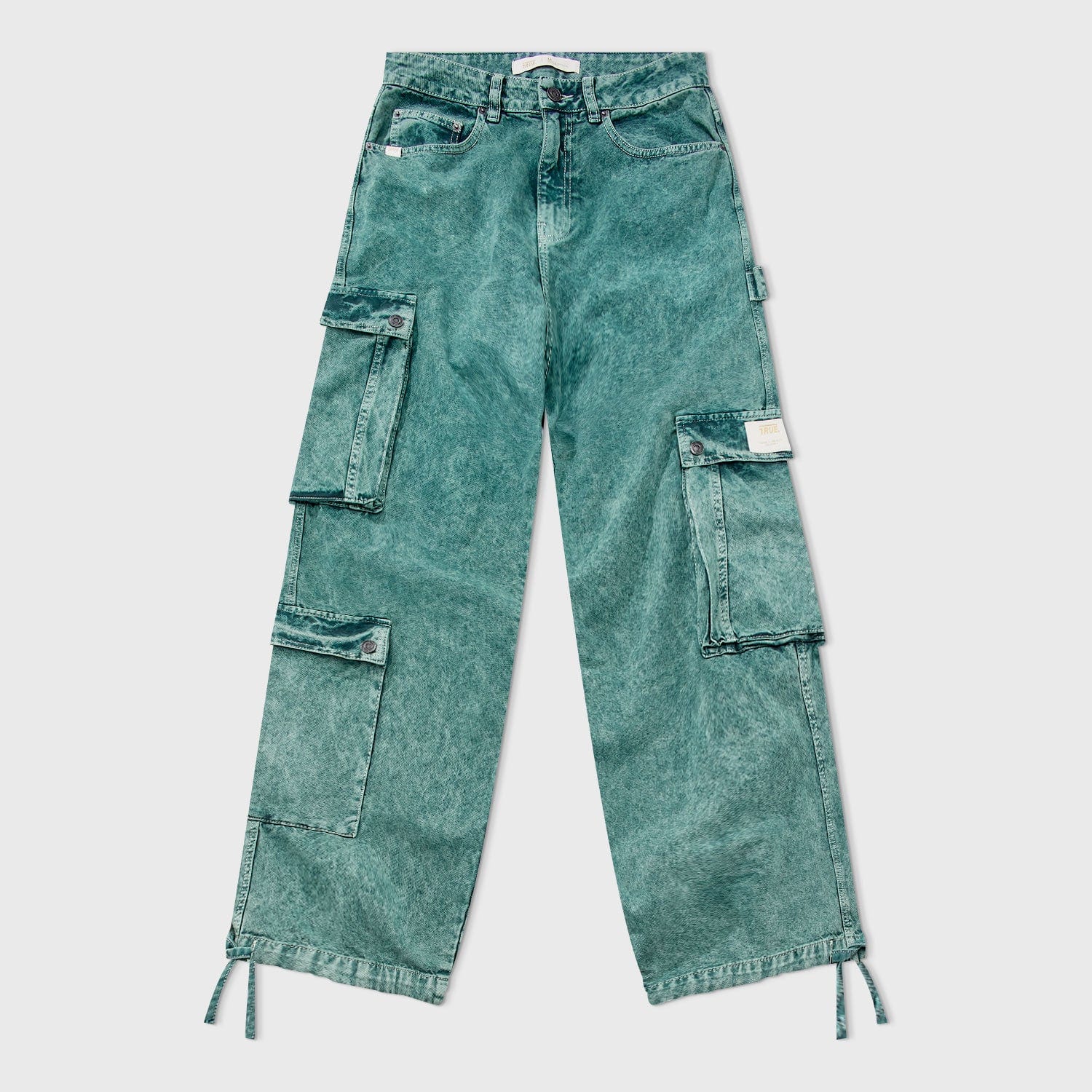 Pantalón Cargo Multi-Pocket - Lavado Verde - imagen 1