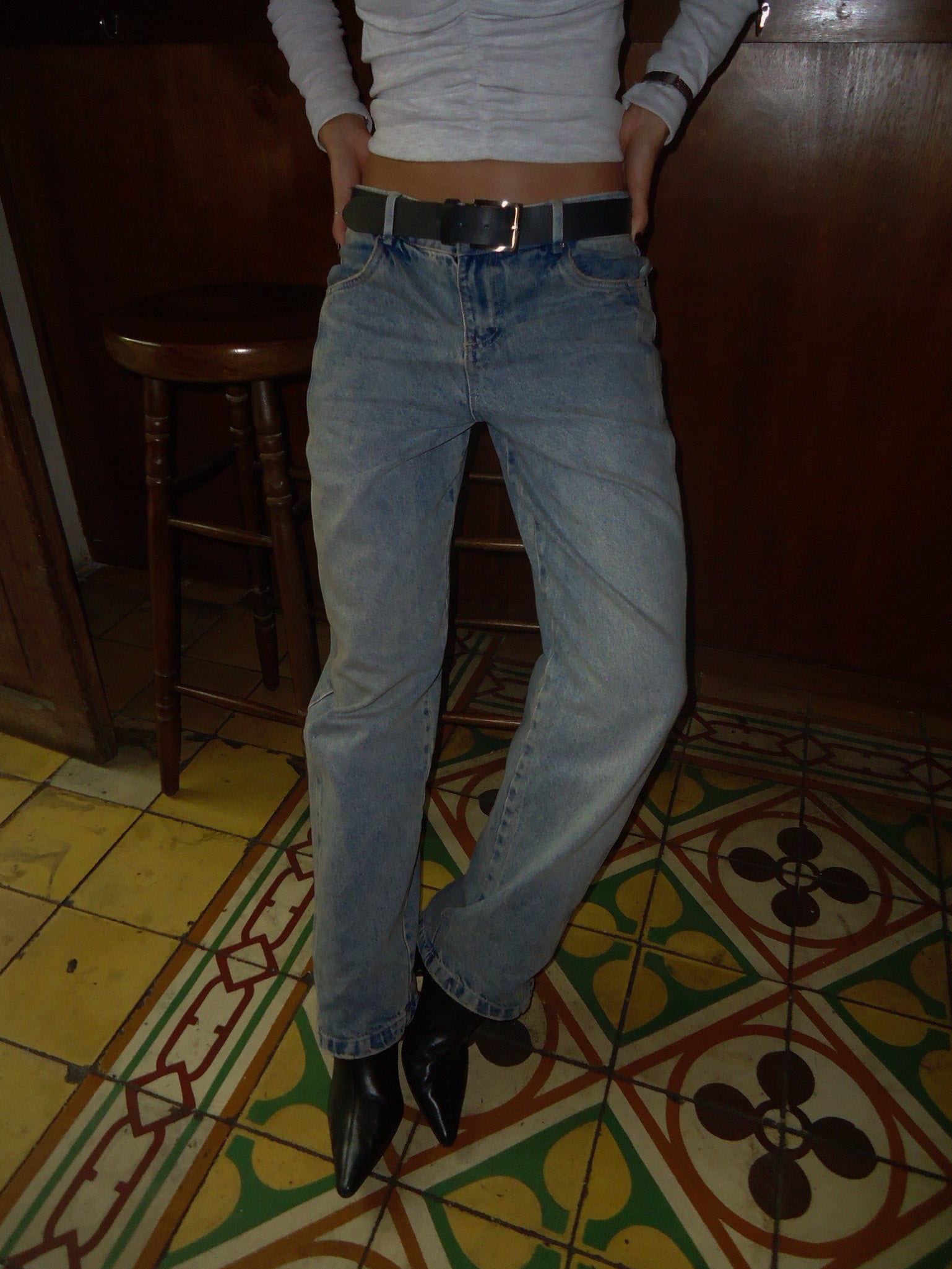 ONE HALF CLASSIC BELT - BLACK - imagen 2
