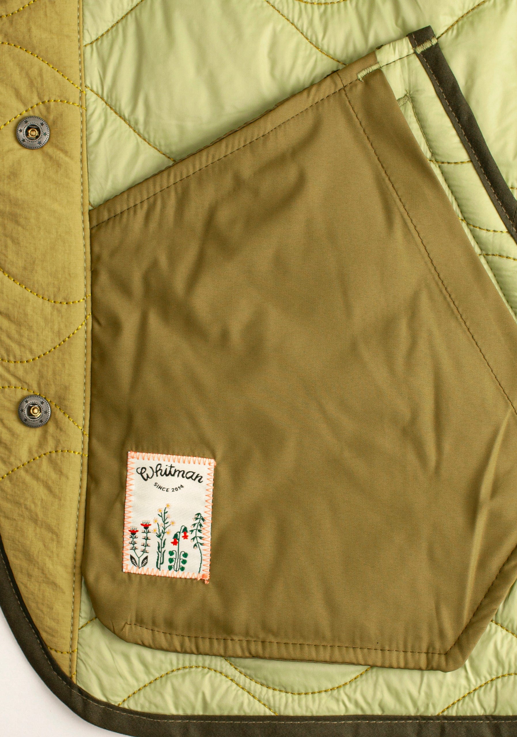 Chaqueta M Mila Quilted Verde Osc - imagen 4