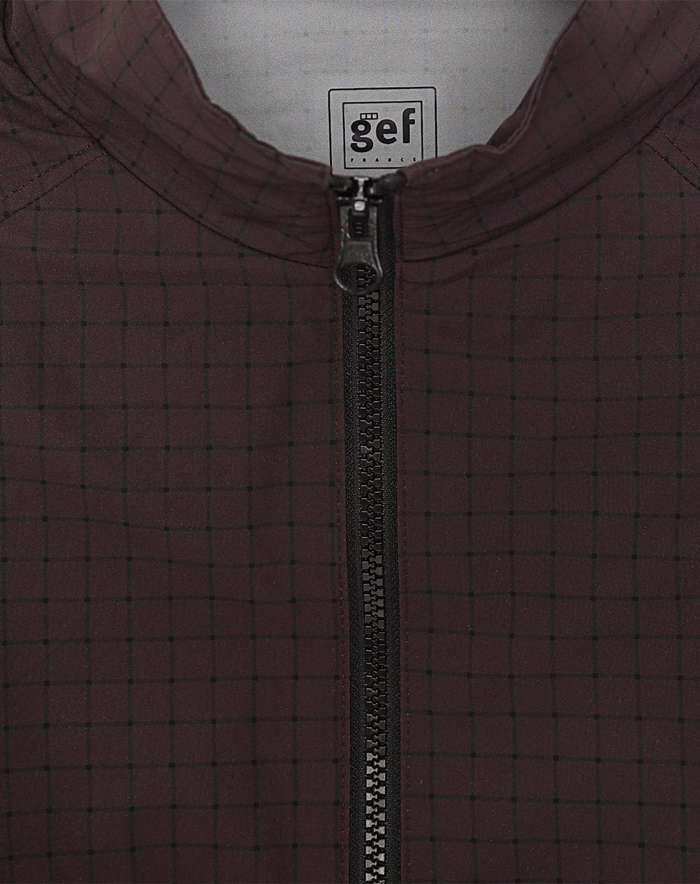 Chaqueta regular sin capucha morado estampado mujer - imagen 8