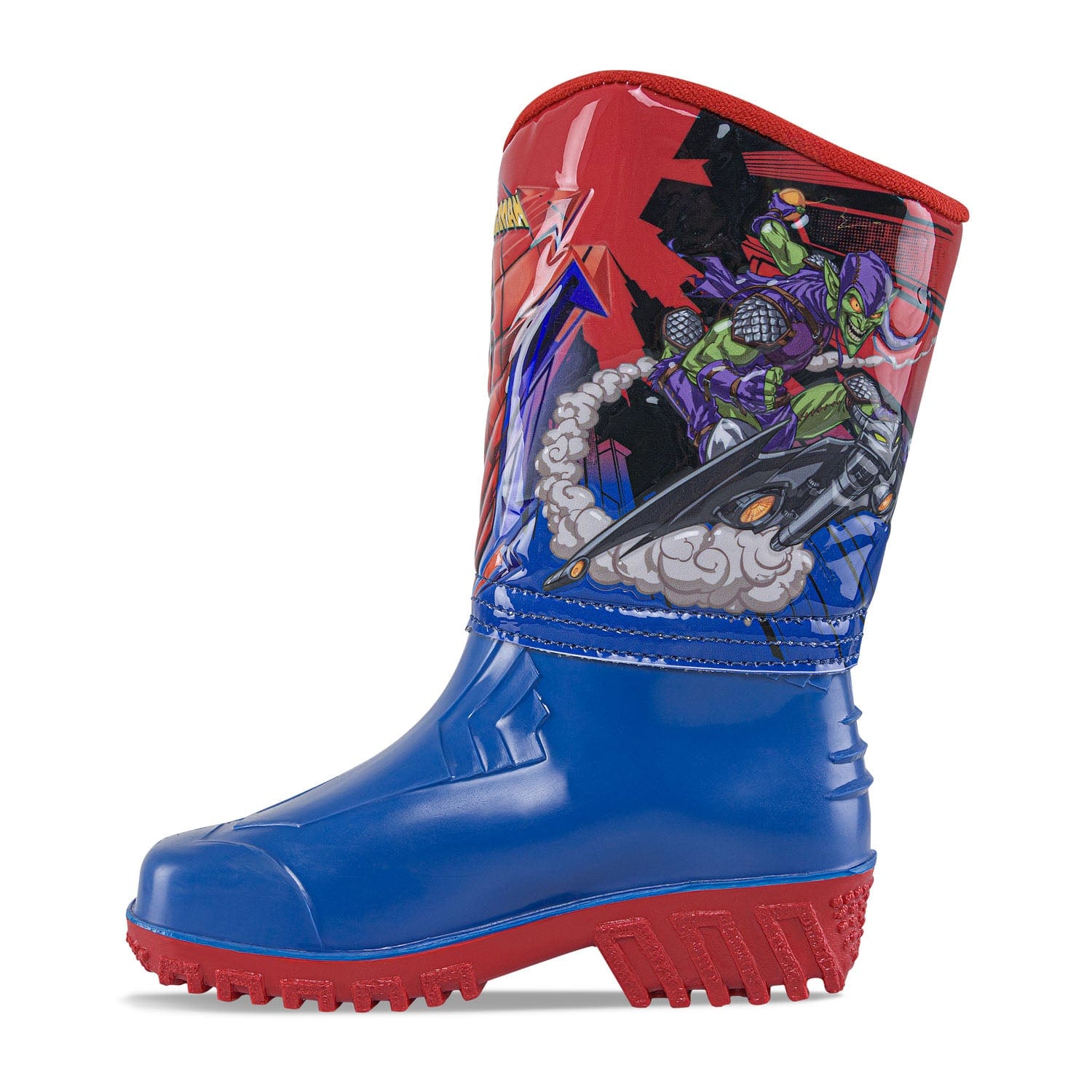 Botas Lluvia Spiderman Parker Azul-Rojo Disney Para Niño - imagen 5
