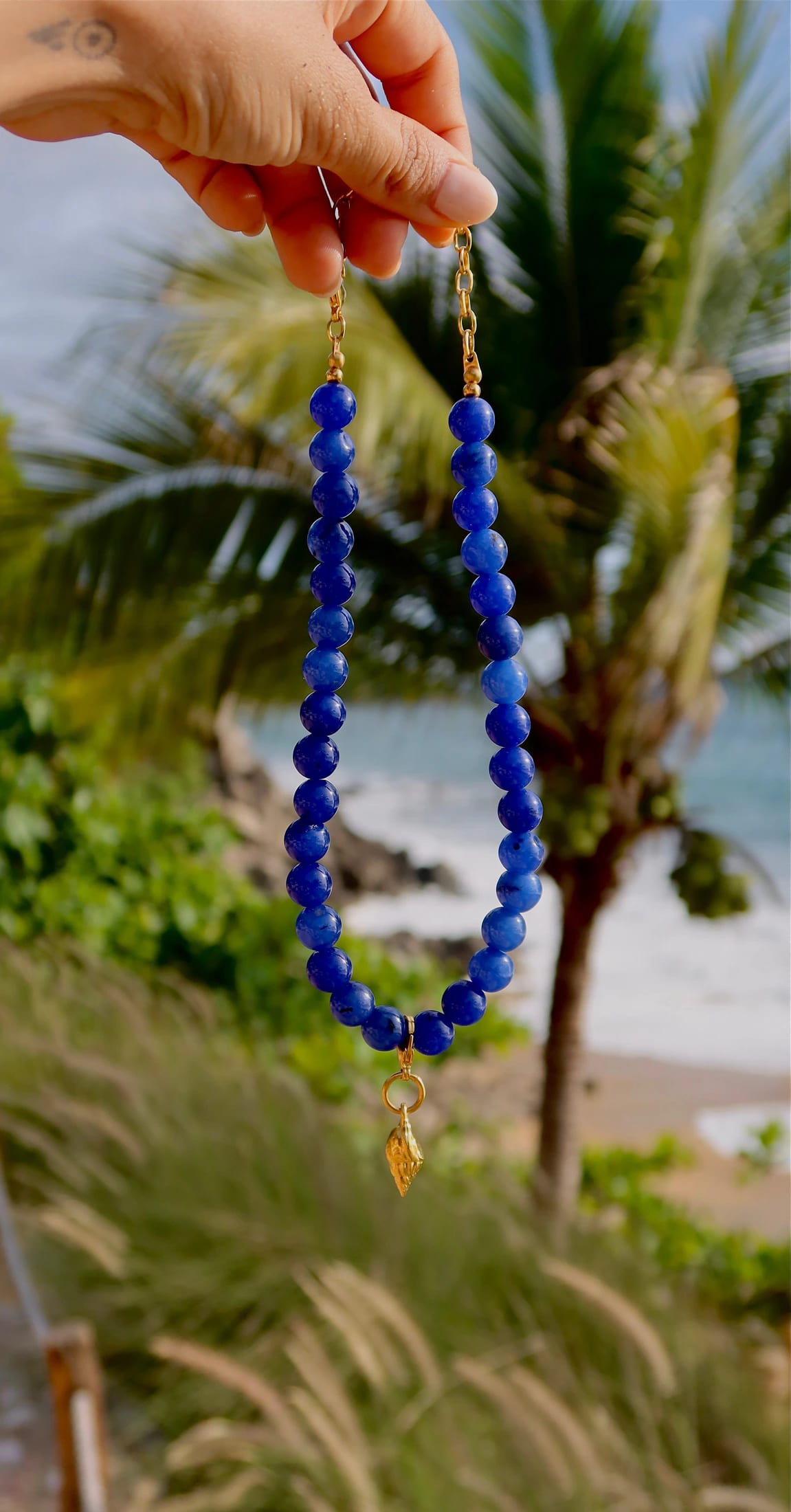Zalva Necklace + Gold-Plated Removable Charm - imagen 4