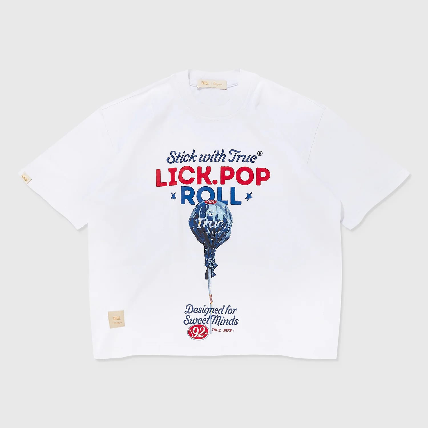 Lollipop Boxy Tee - White - imagen 10