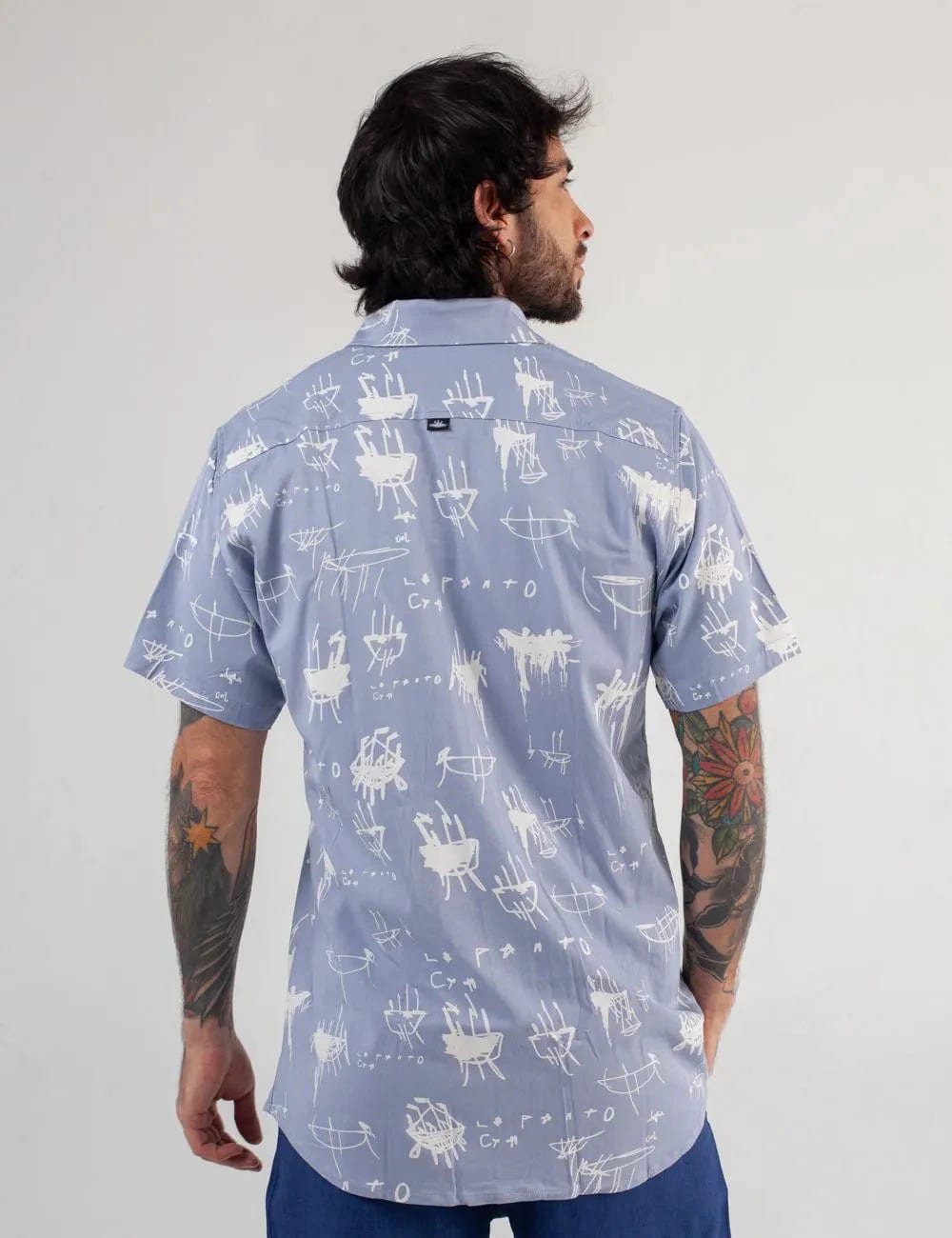 Camisa Regular Fit Le Panto Azul claro Hombre - imagen 5