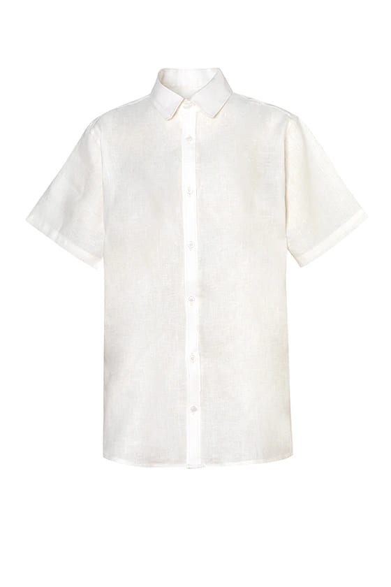 Camisa Manga Corta Eggshell - imagen 1