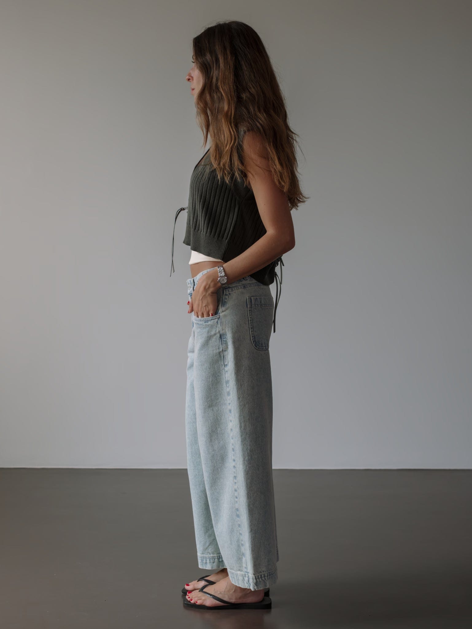 THE CULOTTE CLASSIC JEAN - NEW SOFT BLUE - imagen 5