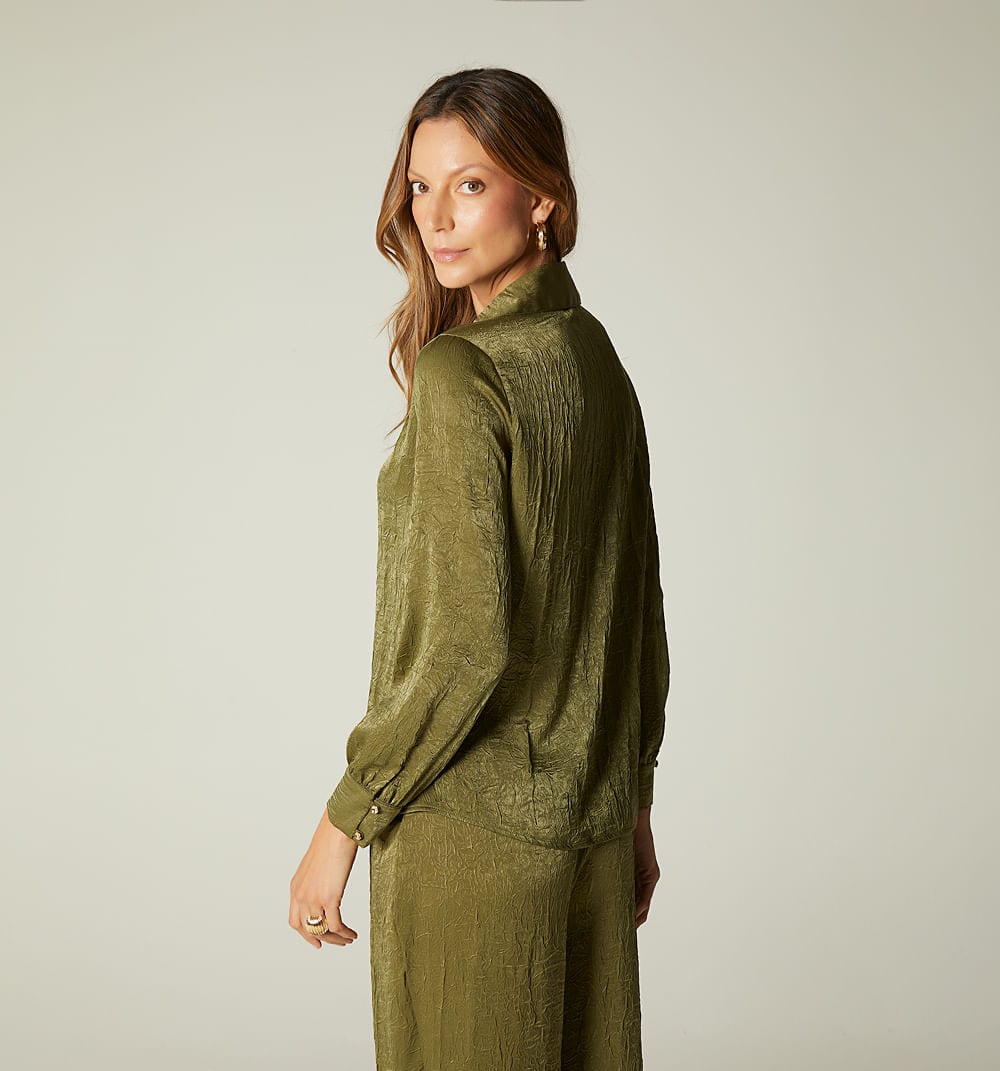 Blusa camisera manga larga - imagen 12
