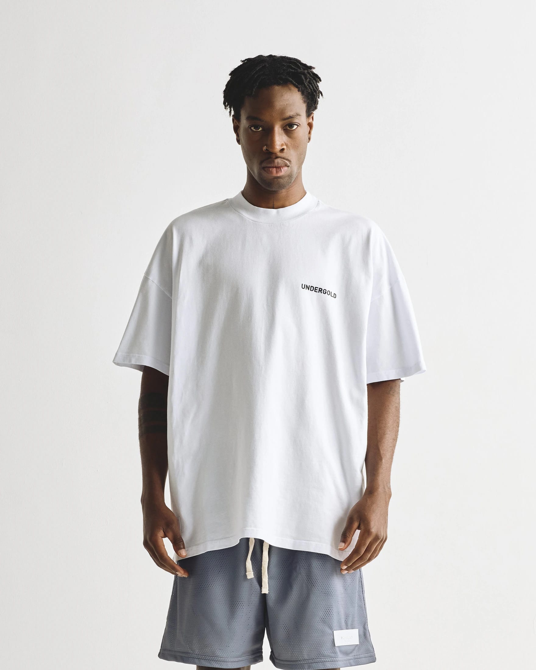 Basics Light Logo Tshirt White - imagen 7
