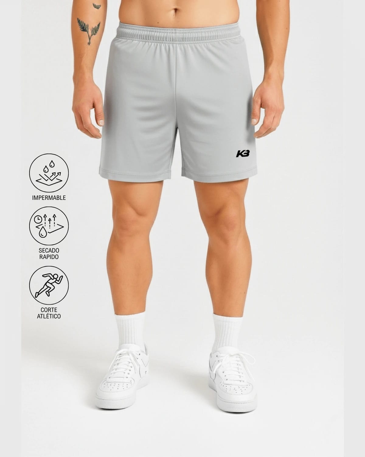 Pantaloneta Impermeable Fit Atletico┃KBMEN RF.401 - imagen 5