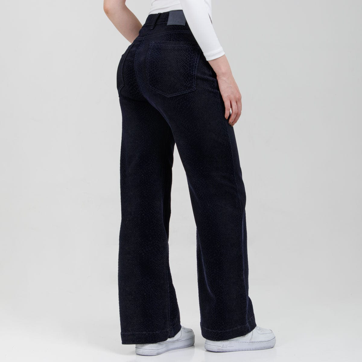 Pantalón Wide Leg Azul Ax-3083 licrado - imagen 4