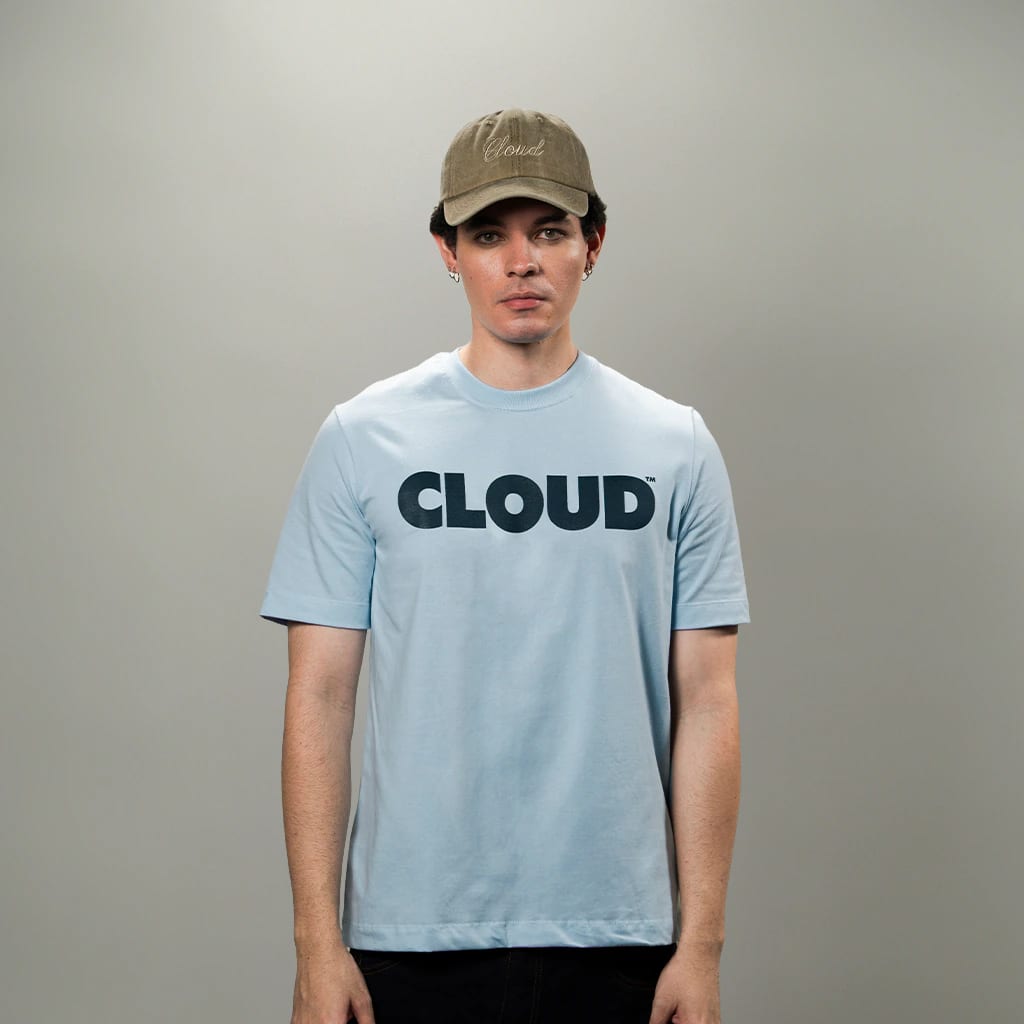 Camiseta BLOCK azul sobre azul  (Regular fit) - imagen 3