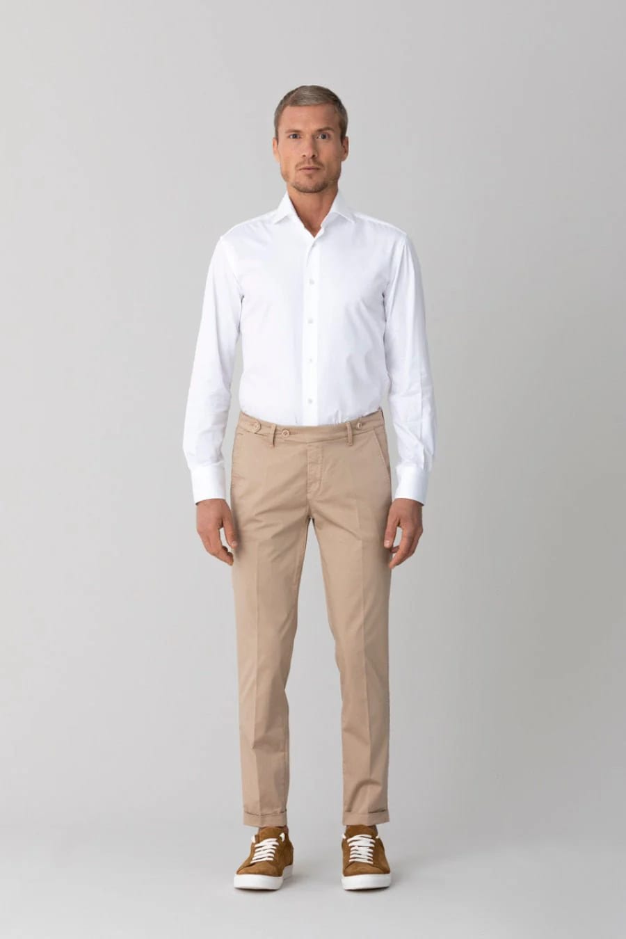 Men's cotton pants beige mauro - imagen 12