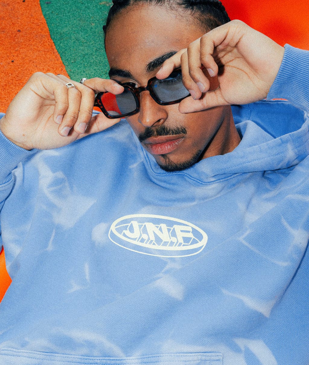 HOODIE SO NICE 2 BE ME AZUL - imagen 6