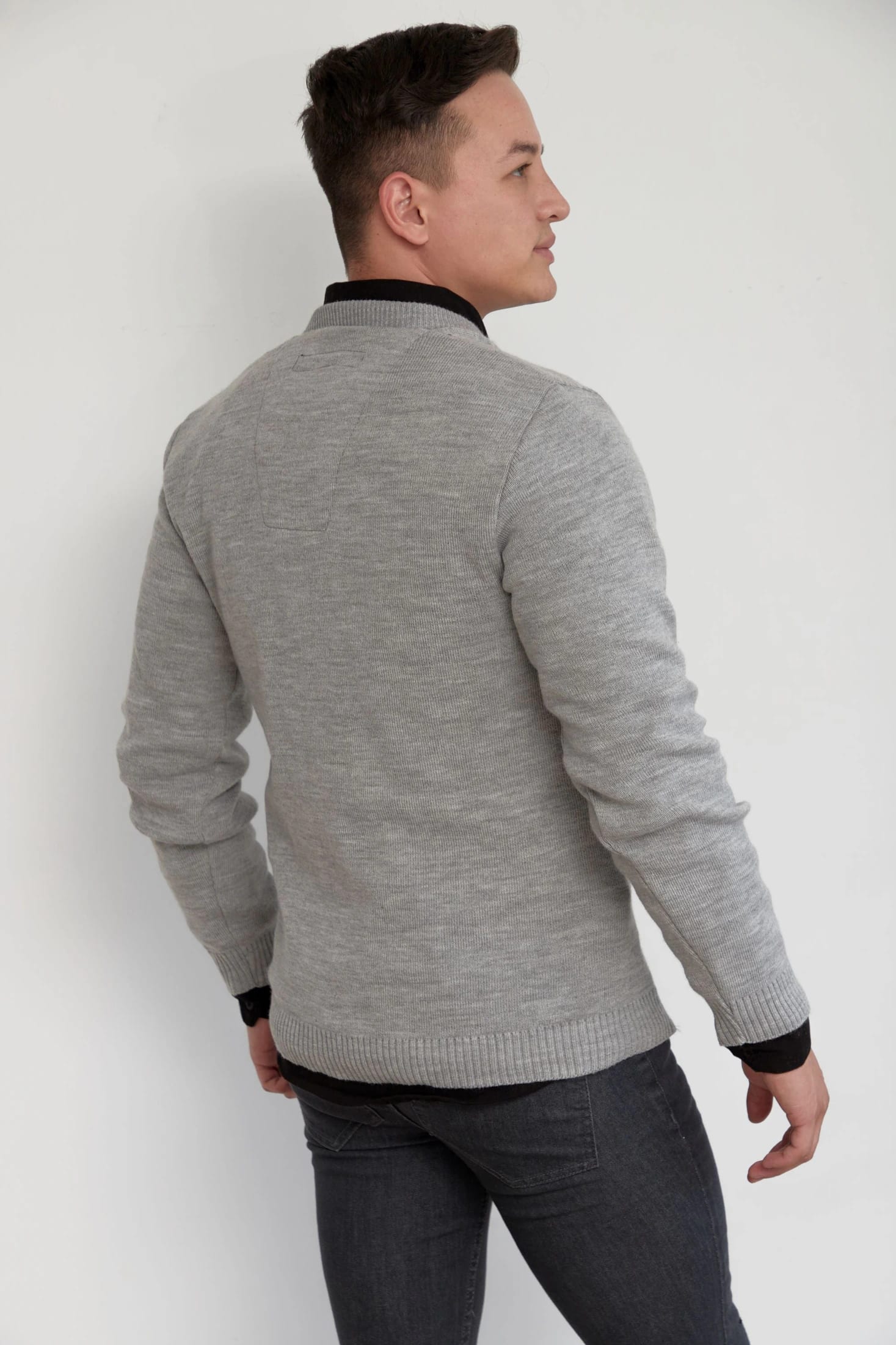 Suéter Mónaco Gris - imagen 3