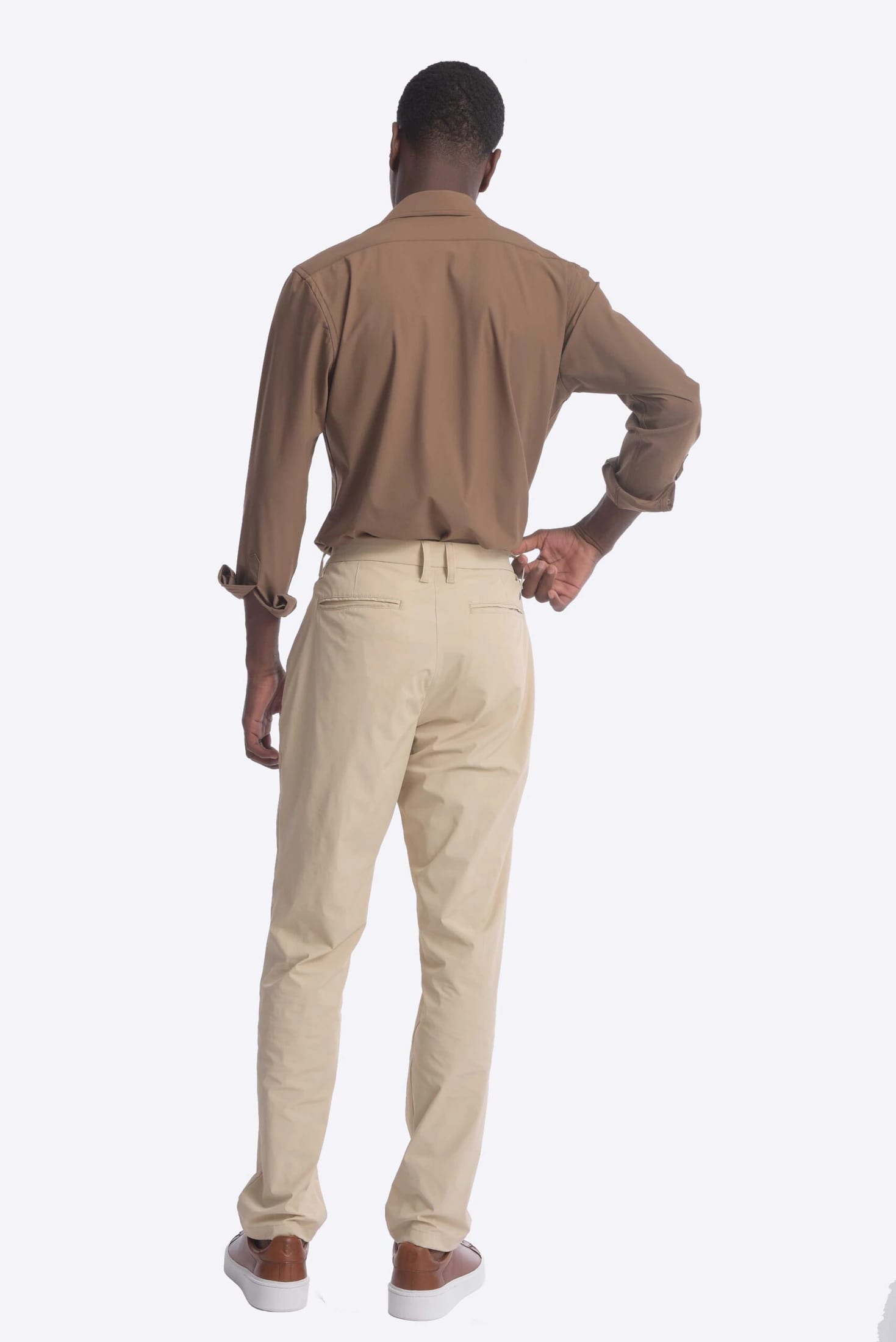 Camisa High Performance Taupe - imagen 2