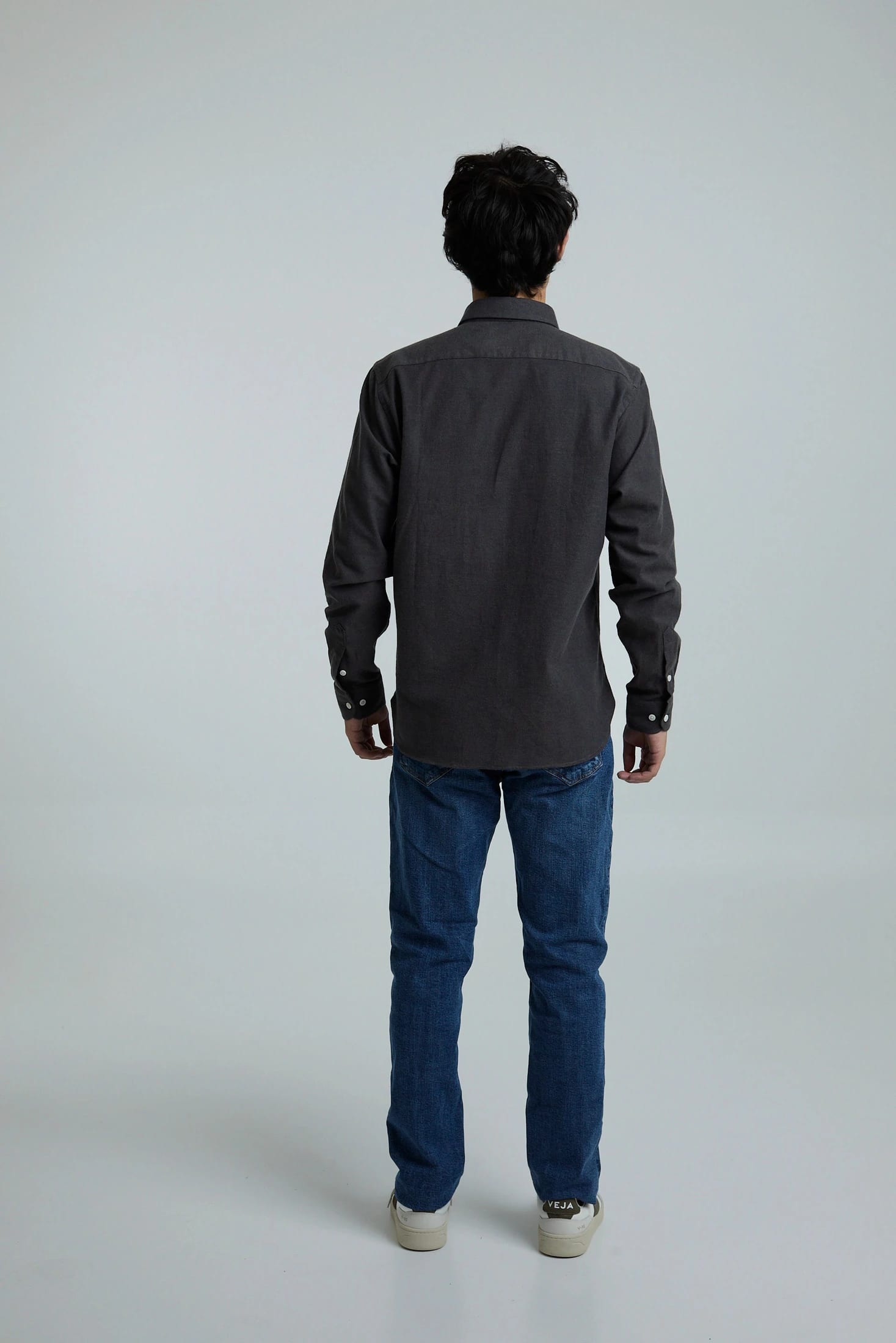 Camisa twill verde - imagen 4