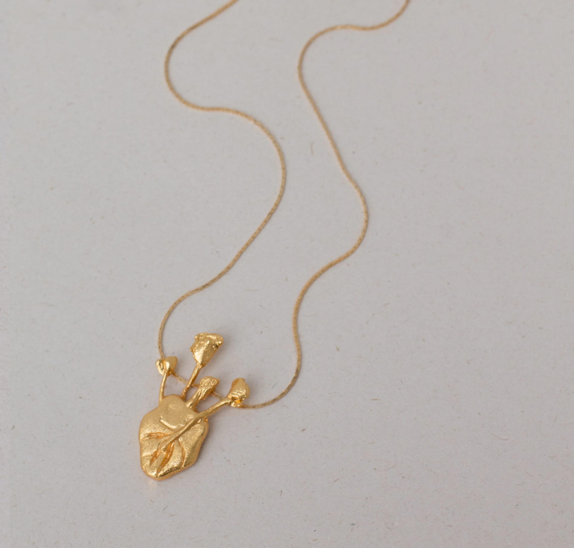 Collar Corazón semilla - imagen 2