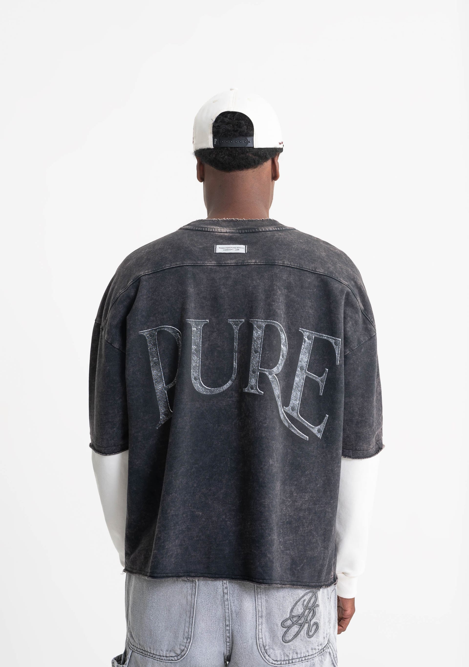Rustic black Long sleeve t-shirt - imagen 3