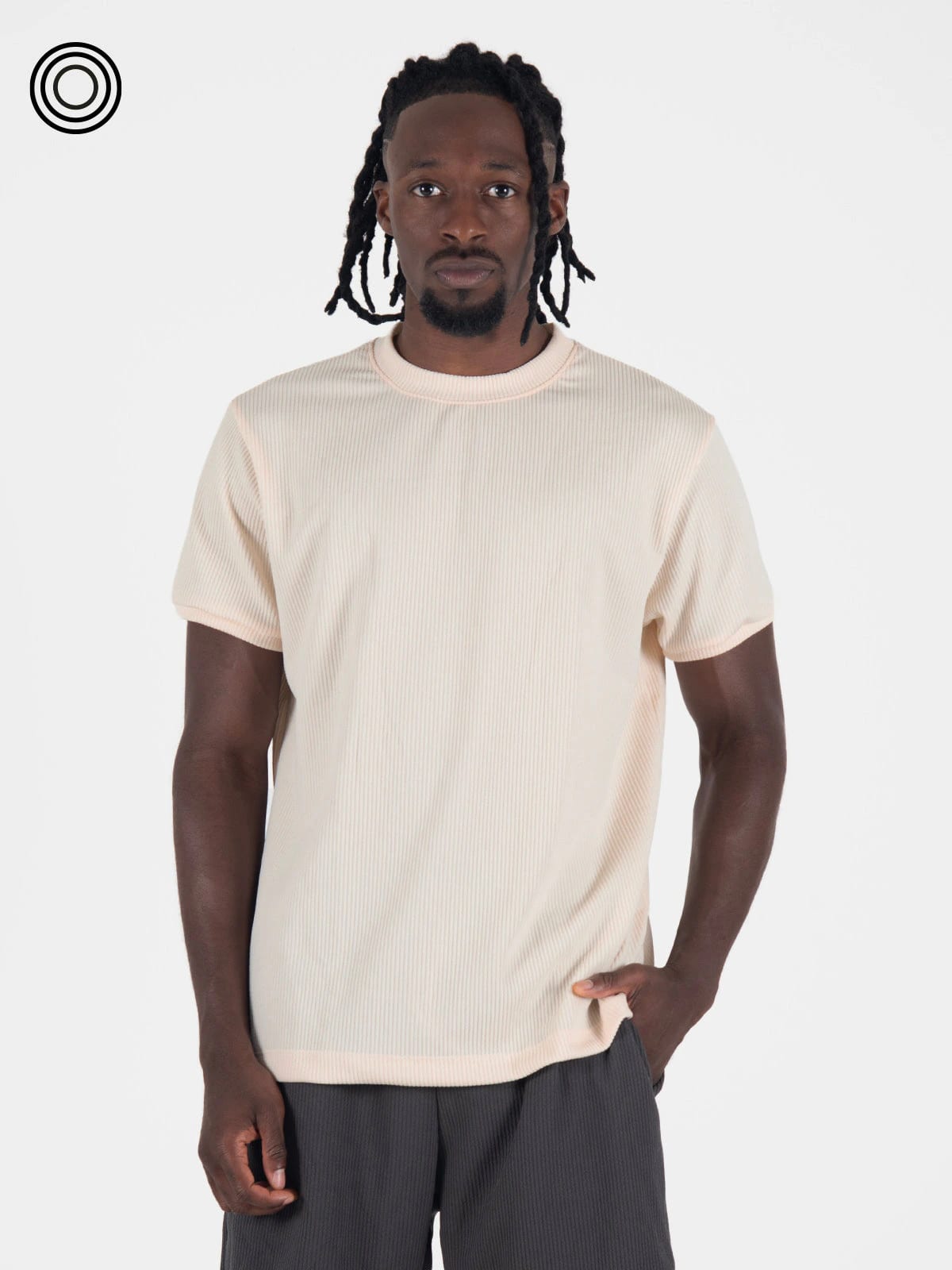 Camiseta hombre atenas slim vainilla - imagen 1