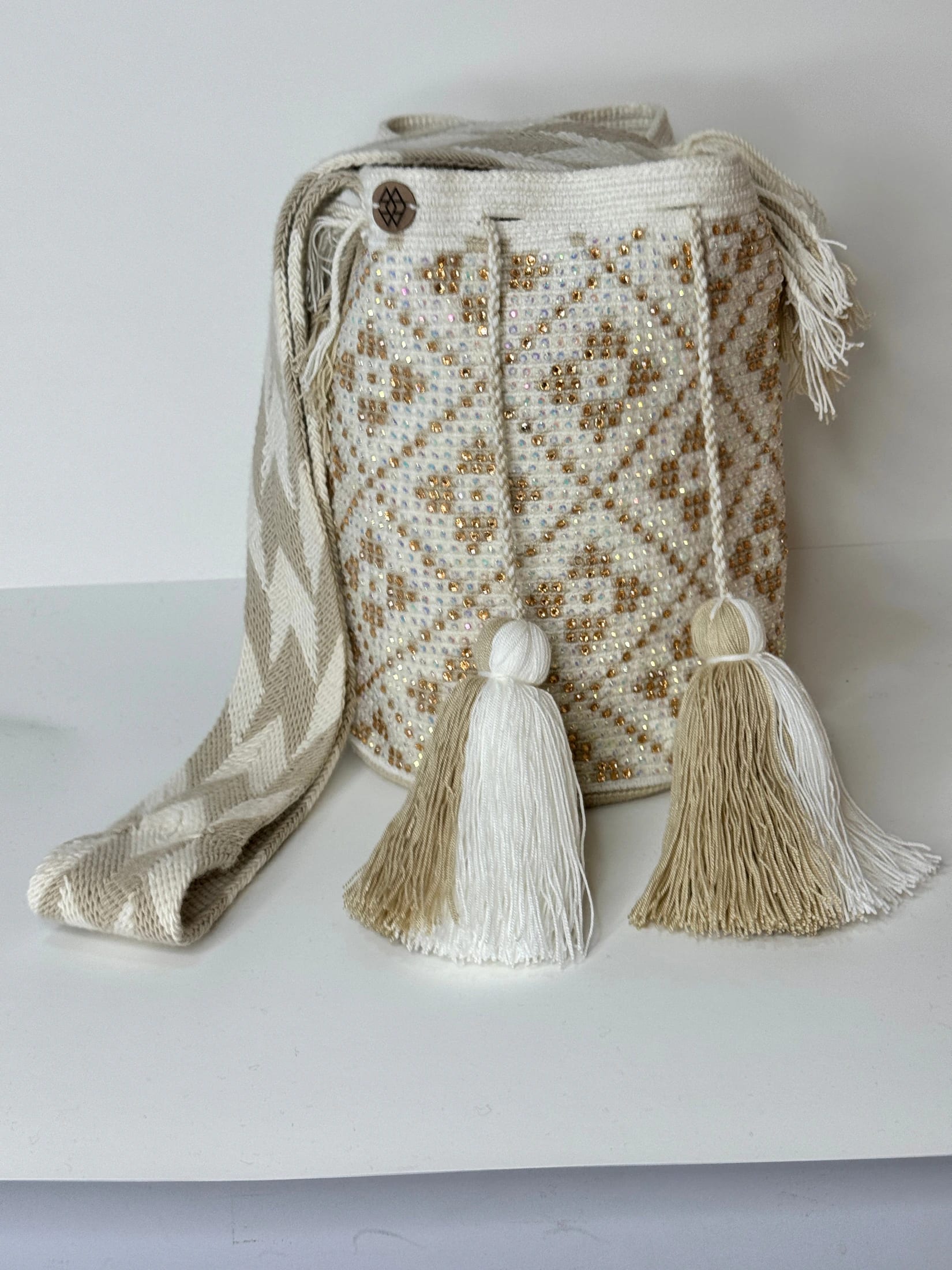 Mochila Luxury Summer Diseño En Pedrería - imagen 1