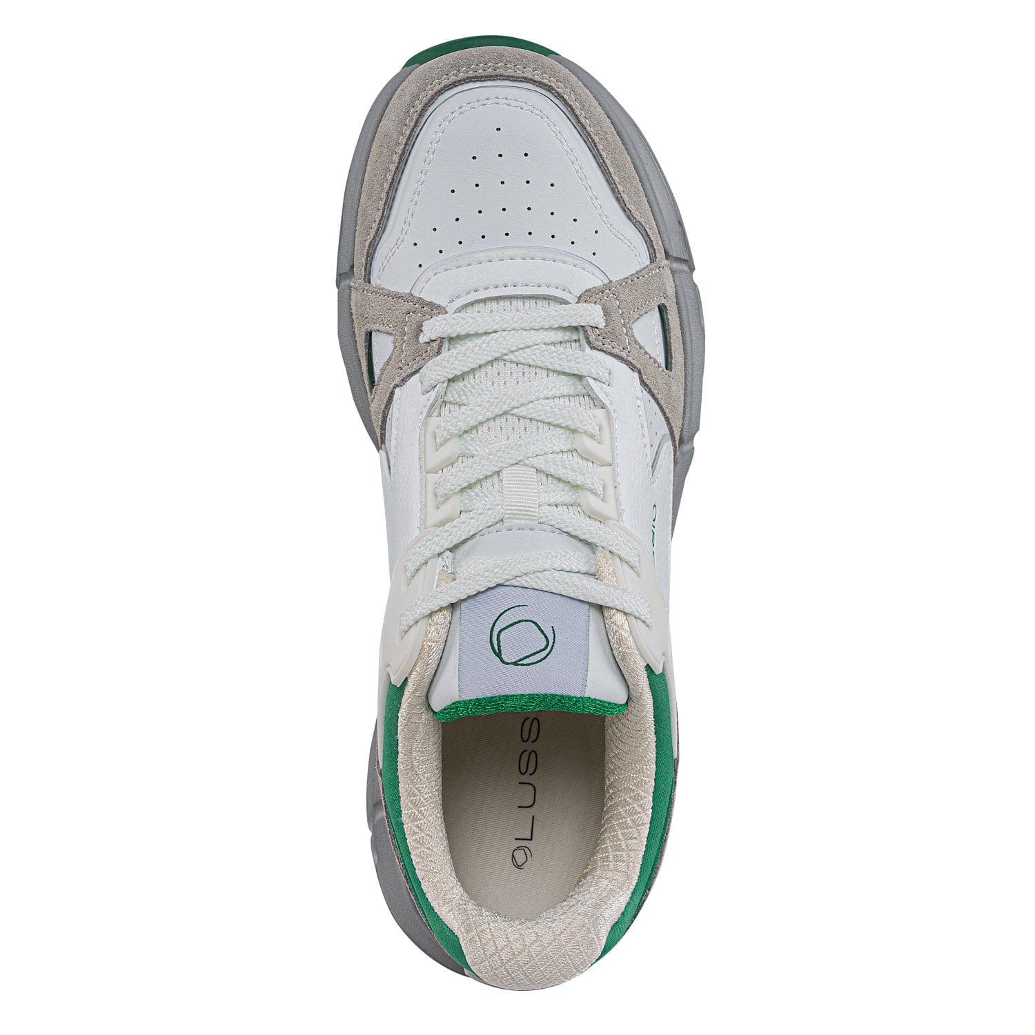 Zapatos Casuales Denzaro Blanco-Gris Lussio Para Hombre - imagen 6