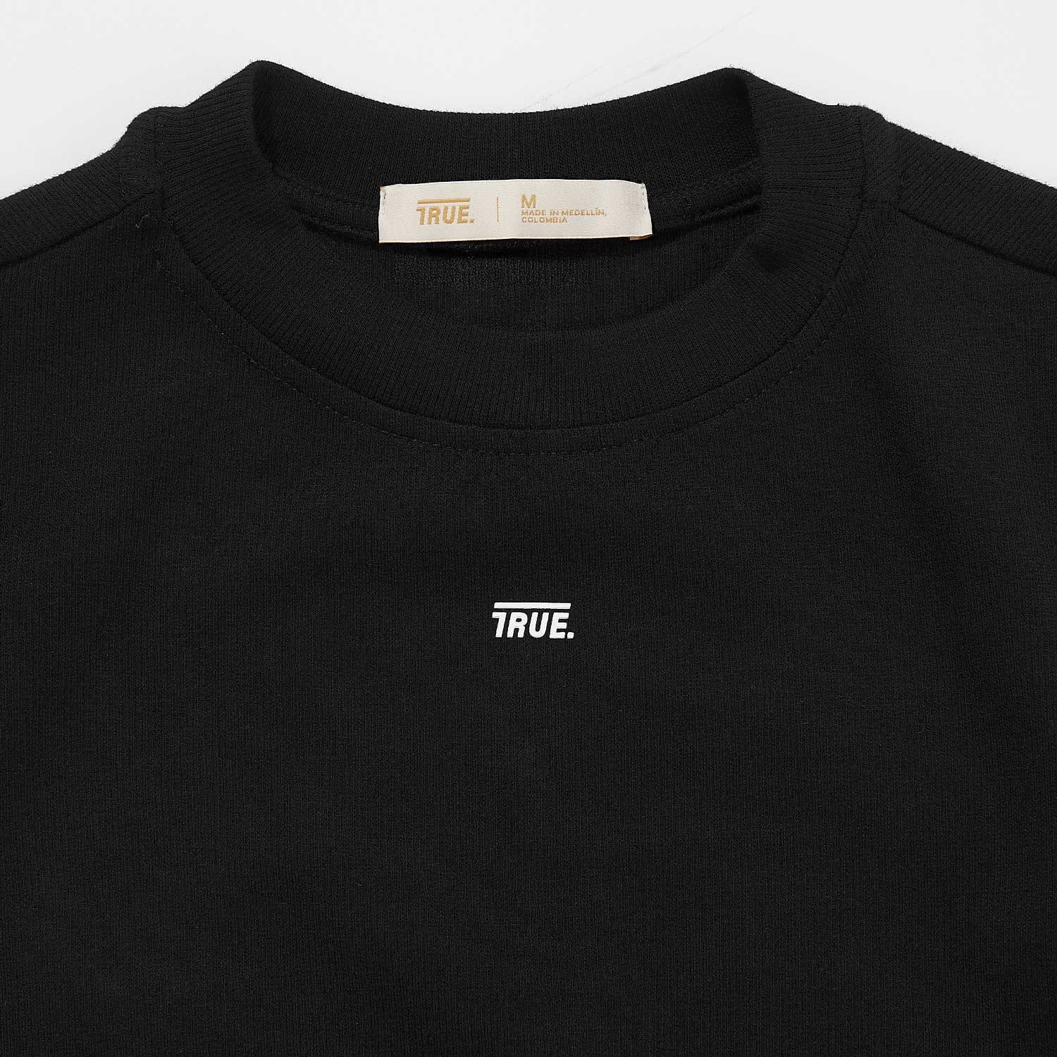 Slim Ribbed Fitted Tee - Black - imagen 8