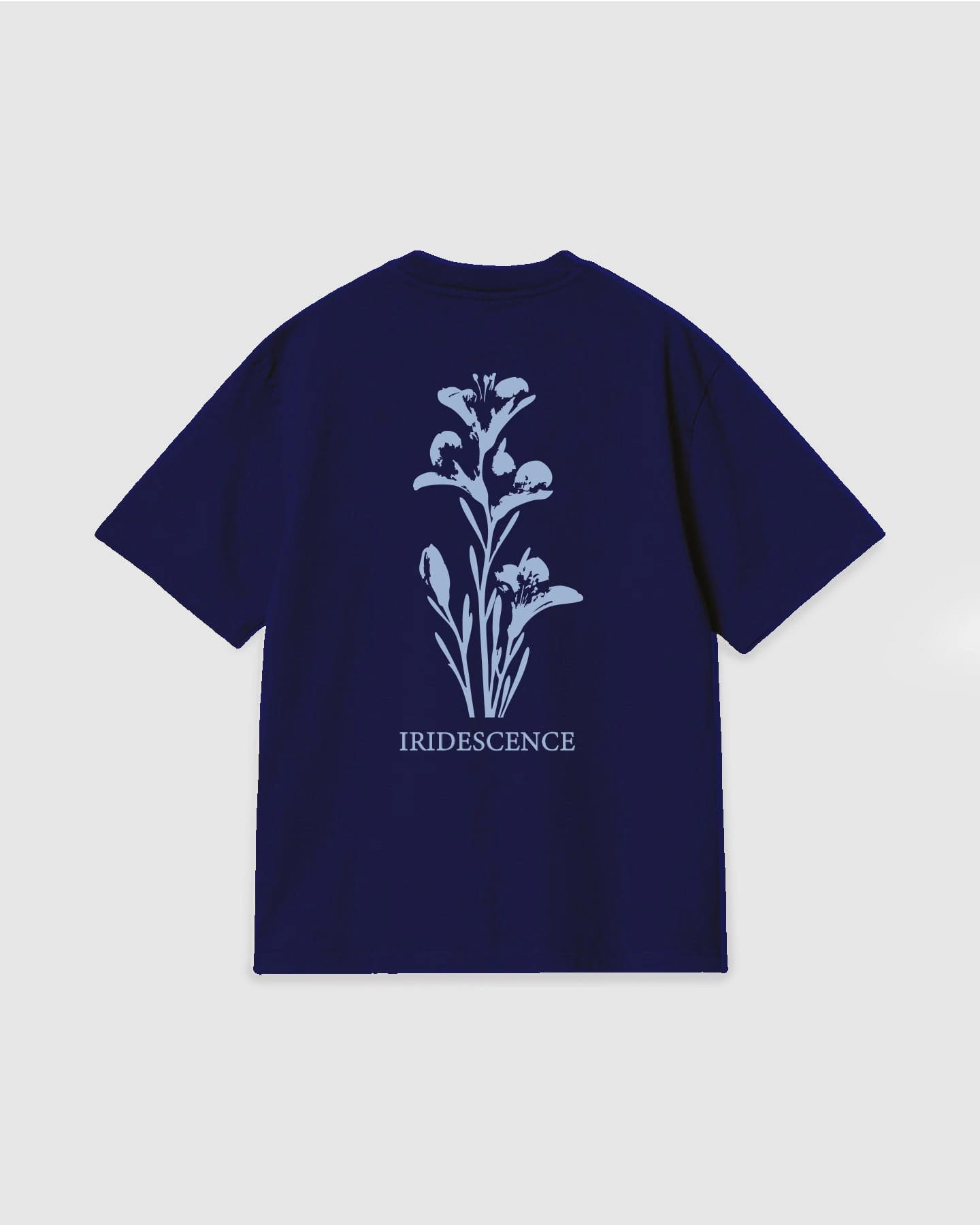 Oversized T Shirt Iridescence Sky Blue - imagen 2