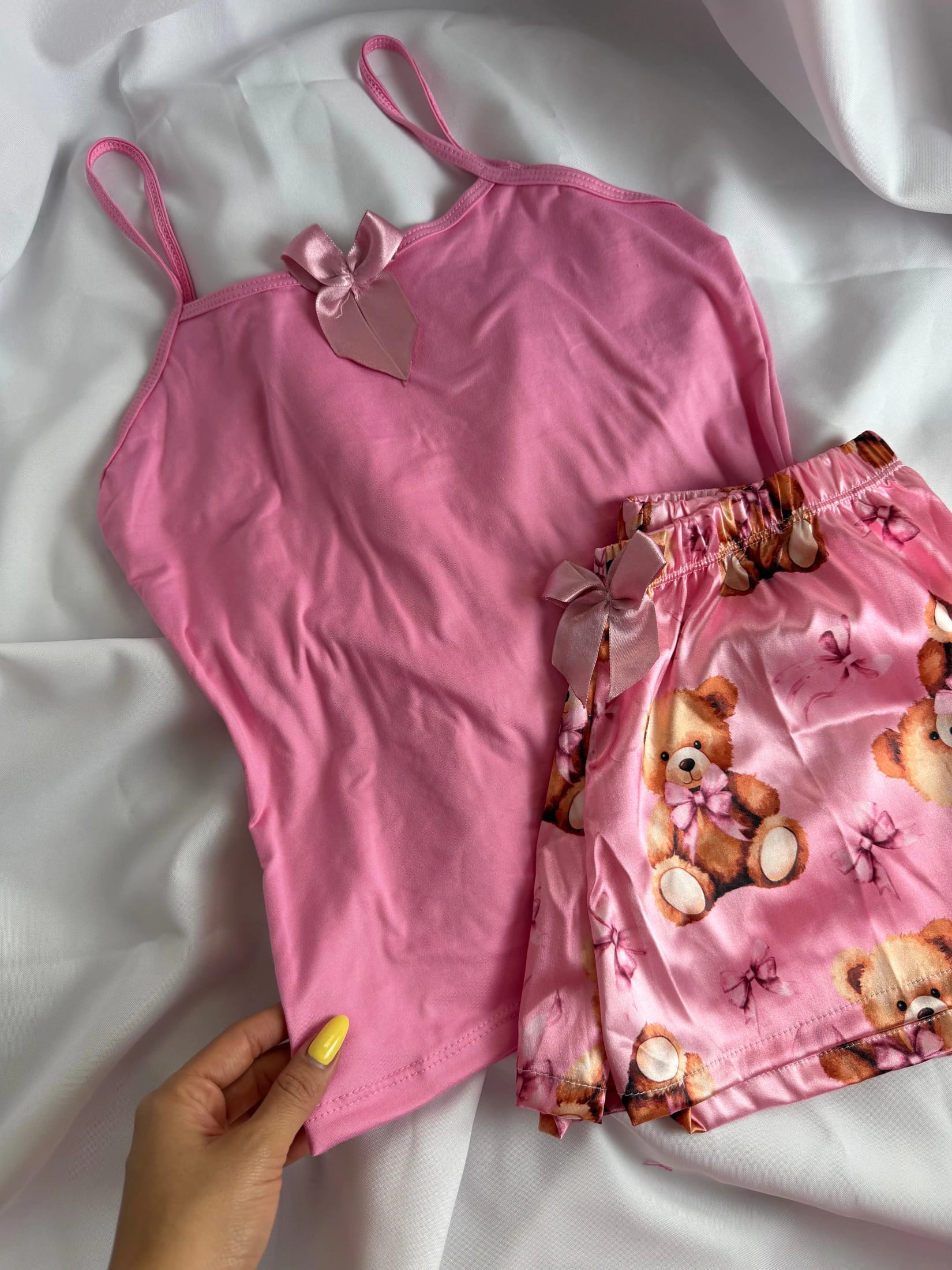 Pijamas Satín Estampada - imagen 2