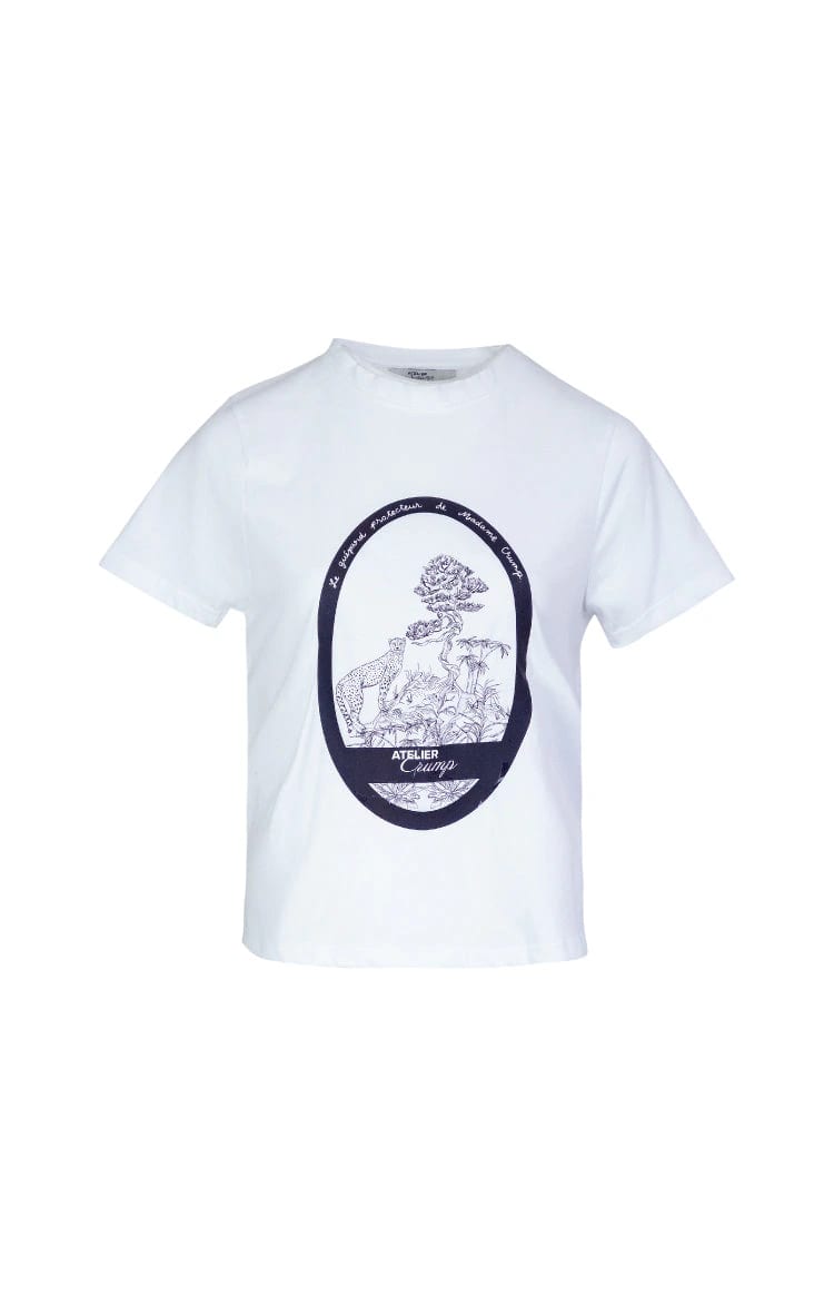 T-shirt safari azul - imagen 1