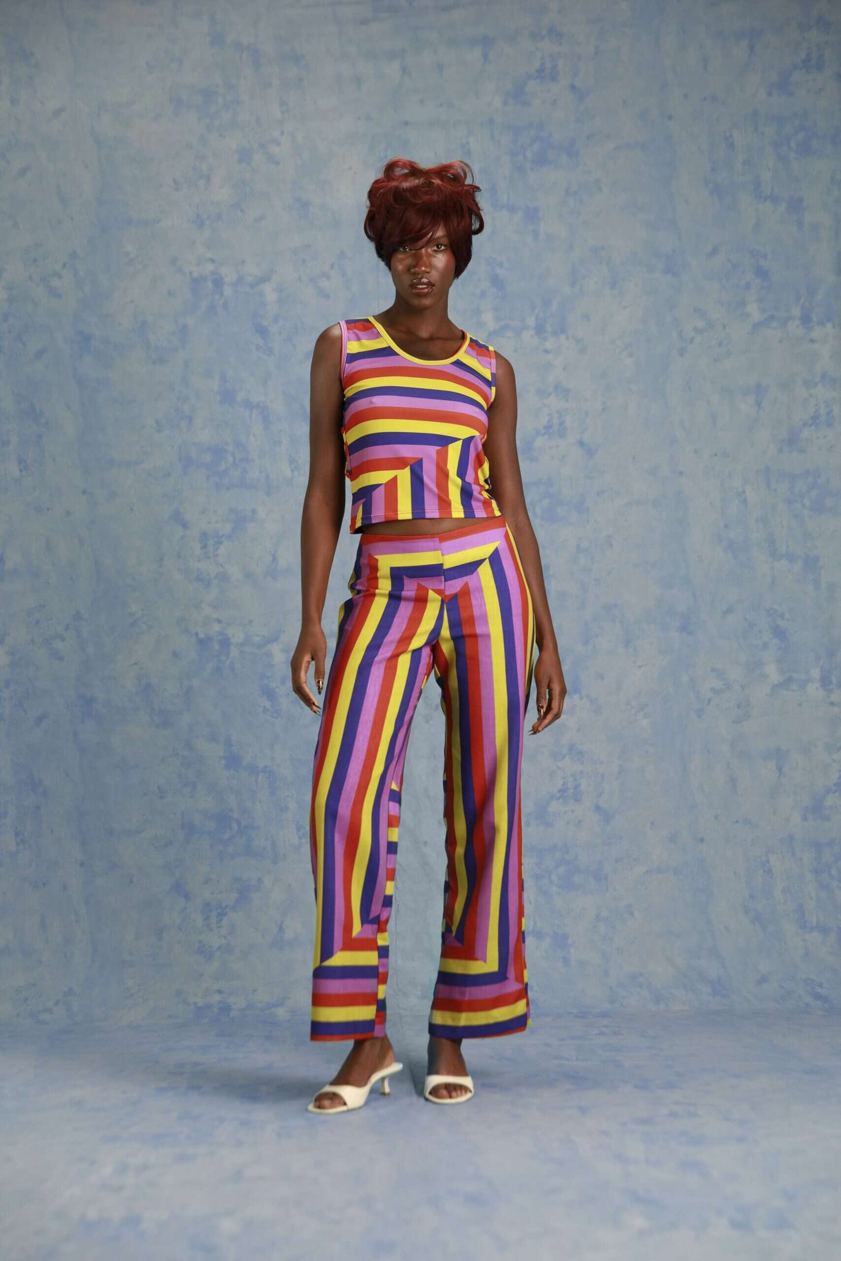 Roena Pants in Malba Stripes - imagen 1