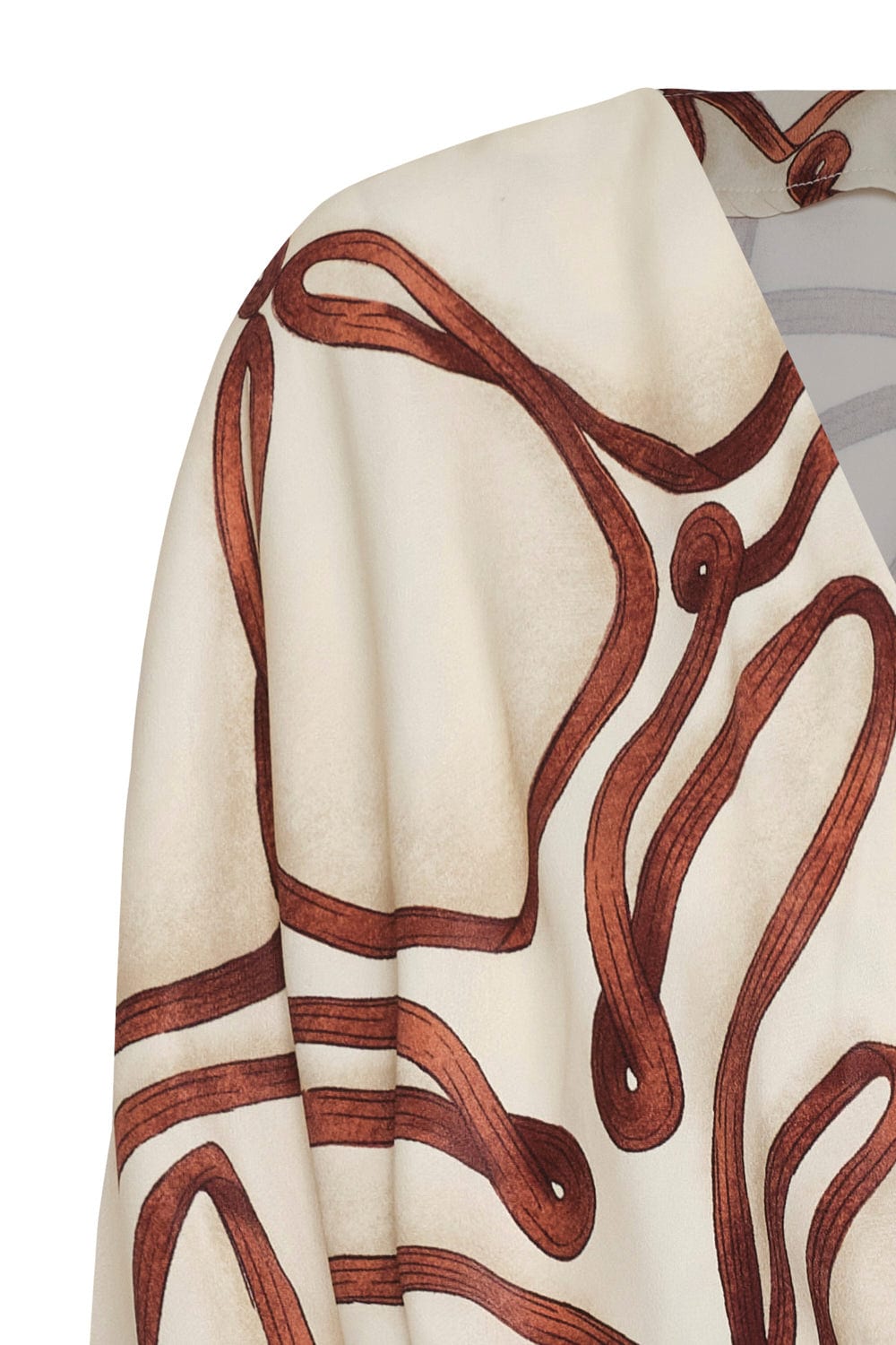 Blusa goya natural terracota - imagen 2