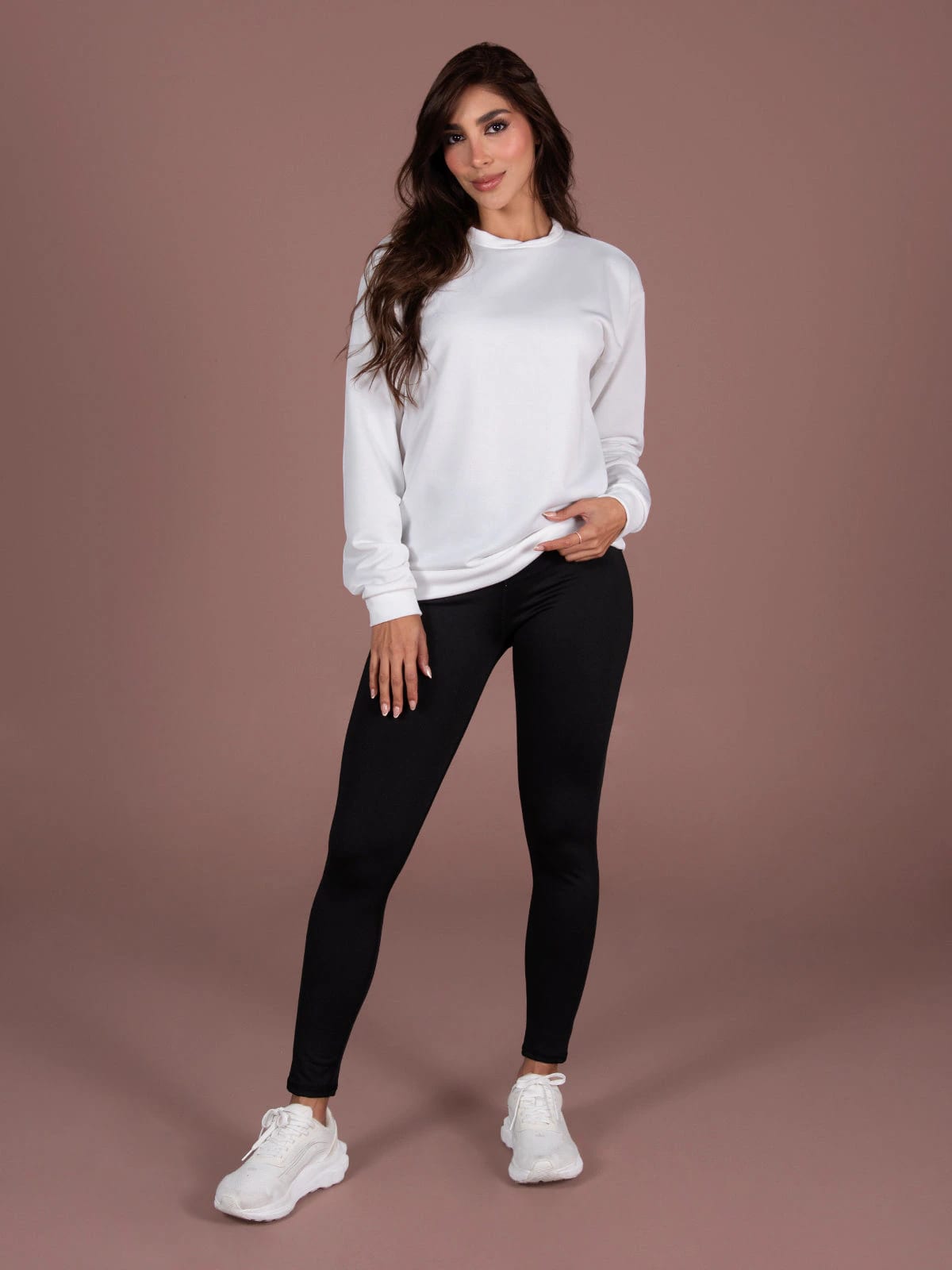 BUZO UNISEX SORONA BLANCO - imagen 2