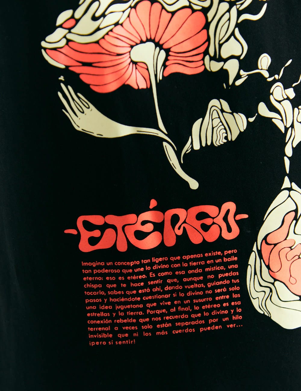 Camiseta Oversize Etéreo negro Hombre - imagen 6