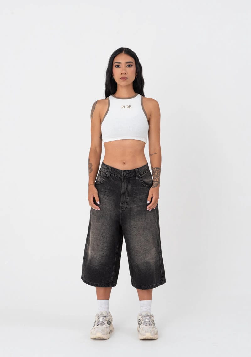 Atelier Cream - Brown Crop top - imagen 4