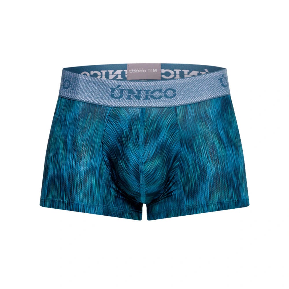 BOXER CORTO HILAZA AZUL - imagen 1