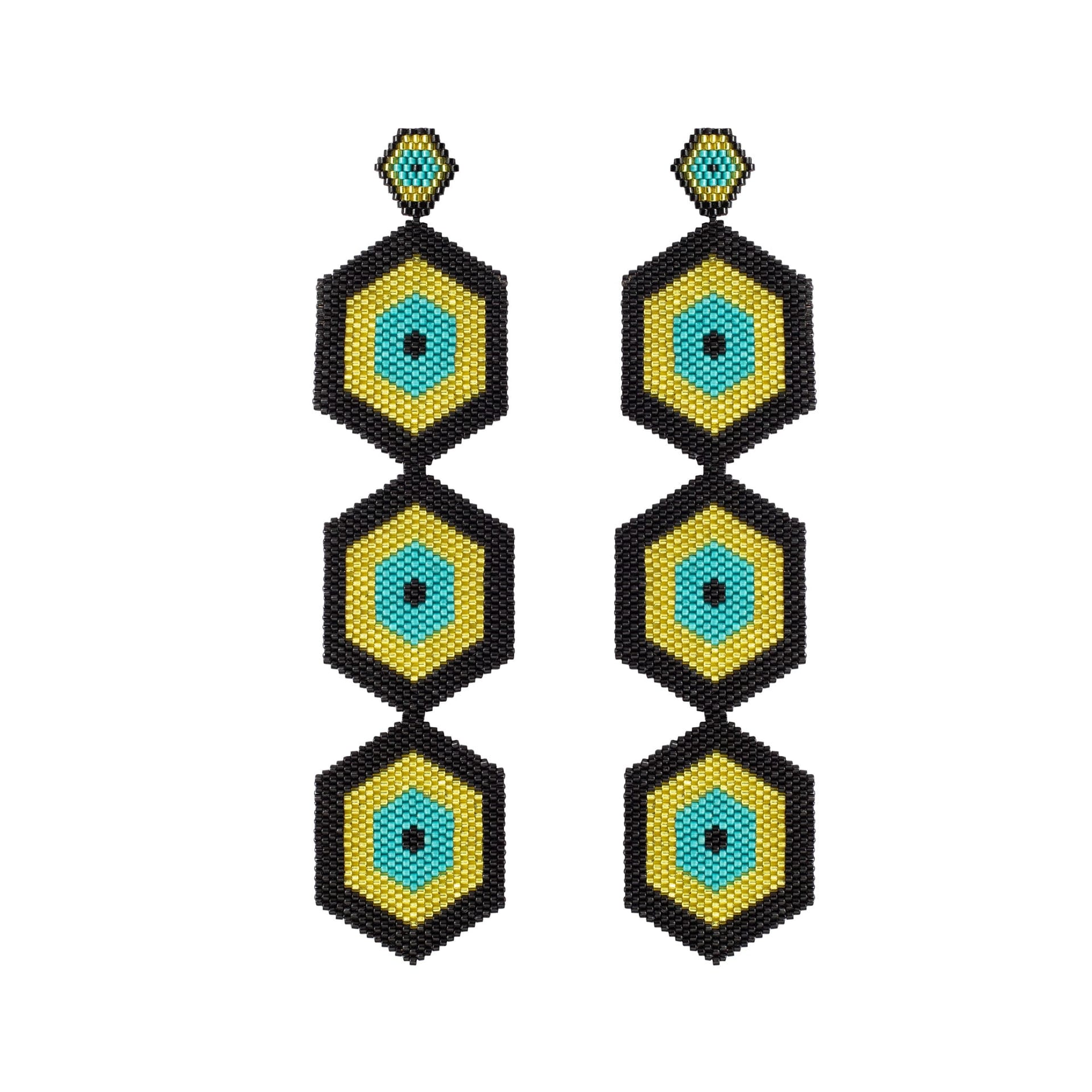 Aretes Tres Horus Madam - imagen 1