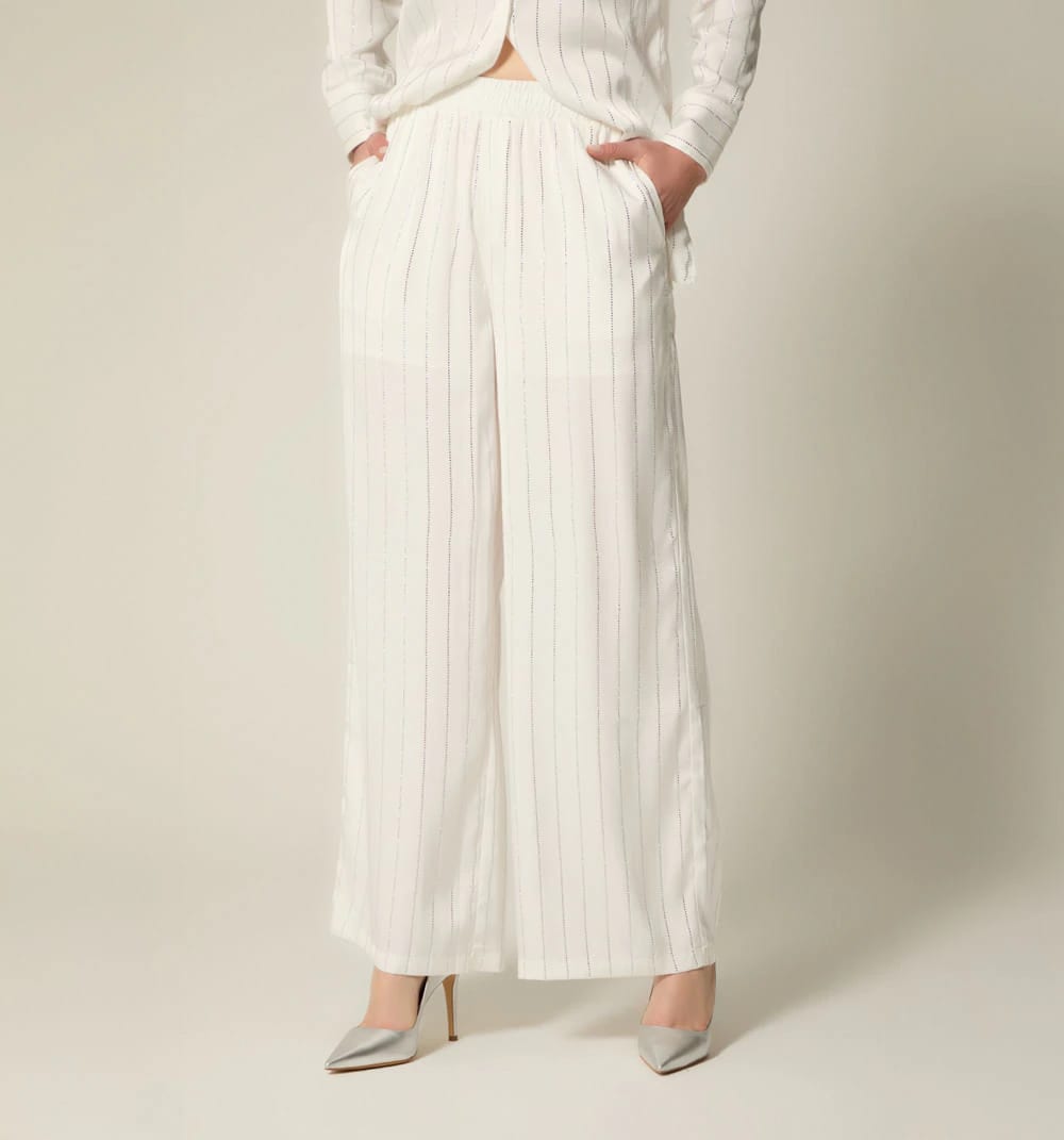 Pantalon tipopalazo con hot fix - imagen 4