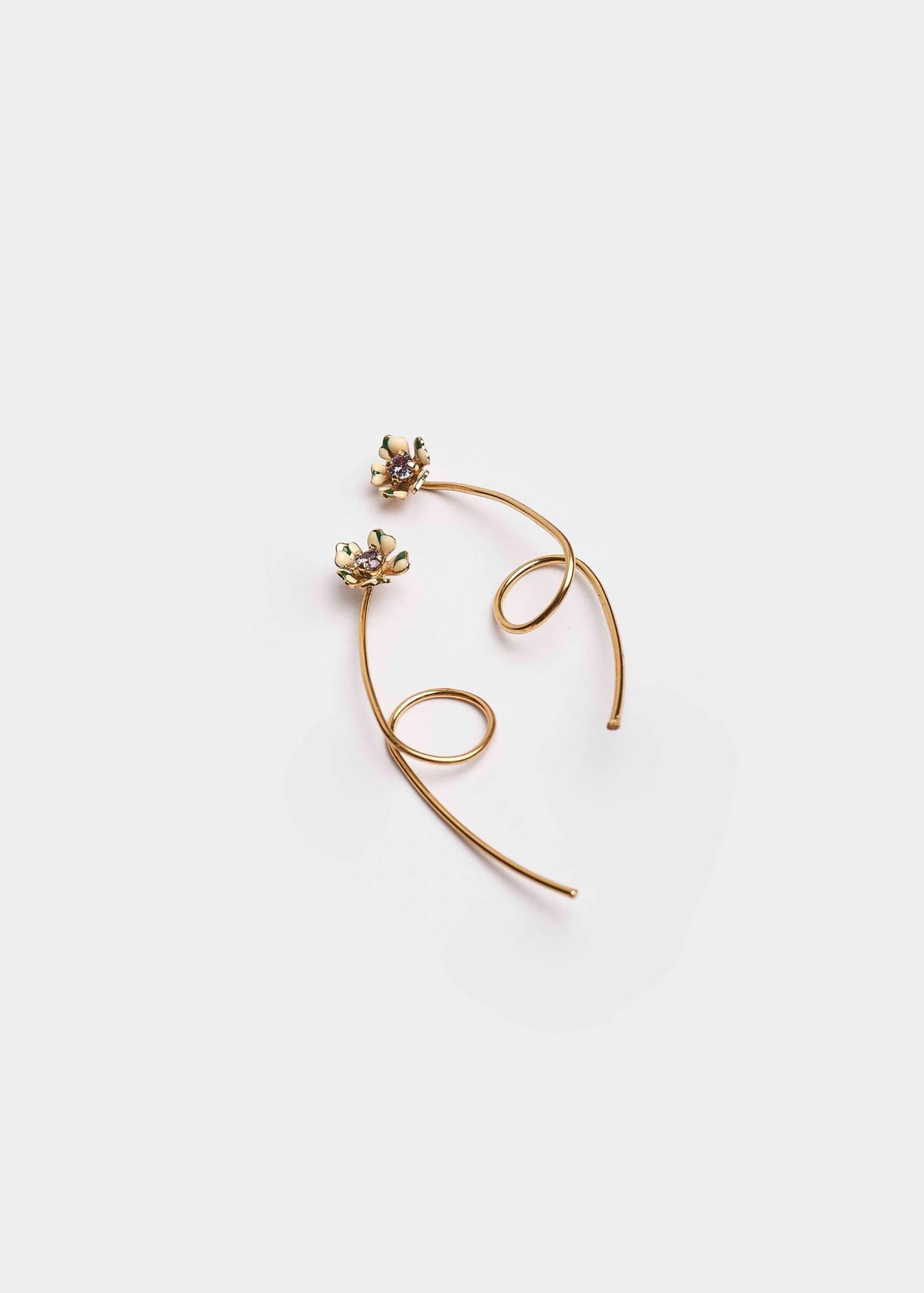 MICRO BROMELIAD EARRINGS - imagen 3