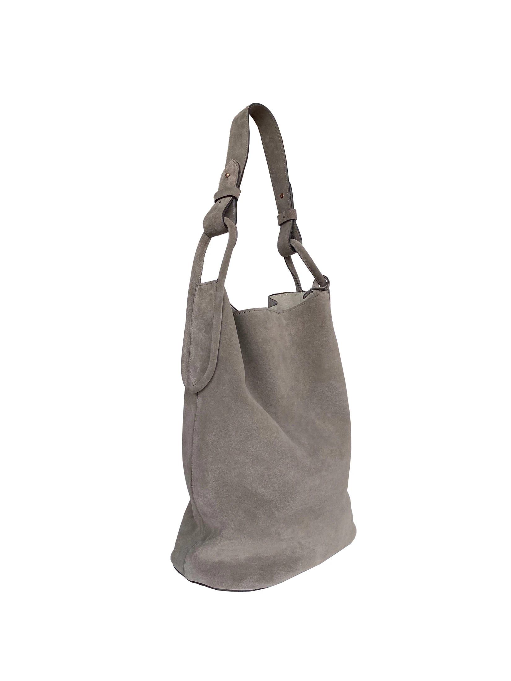 Pre-Order Tierralta Tote Suede Taupe - imagen 1