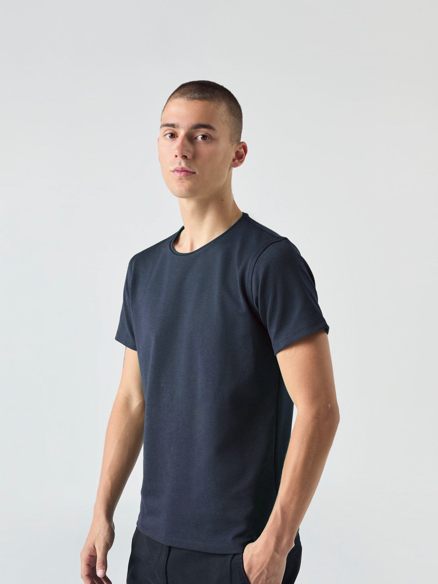 Camiseta Azul Oxford V2 - imagen 2