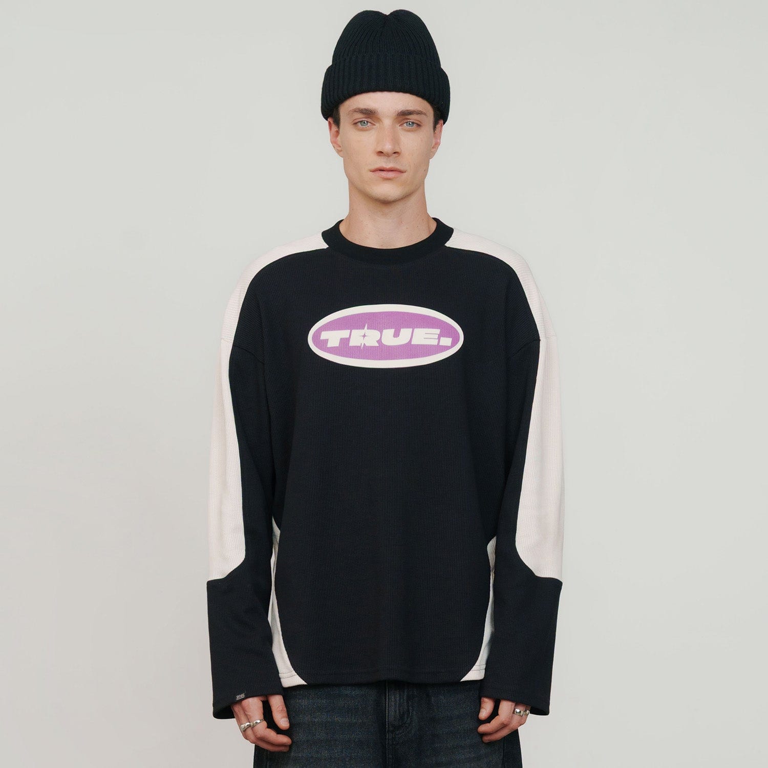 Waffer Long Sleeve Tee - Black - imagen 2